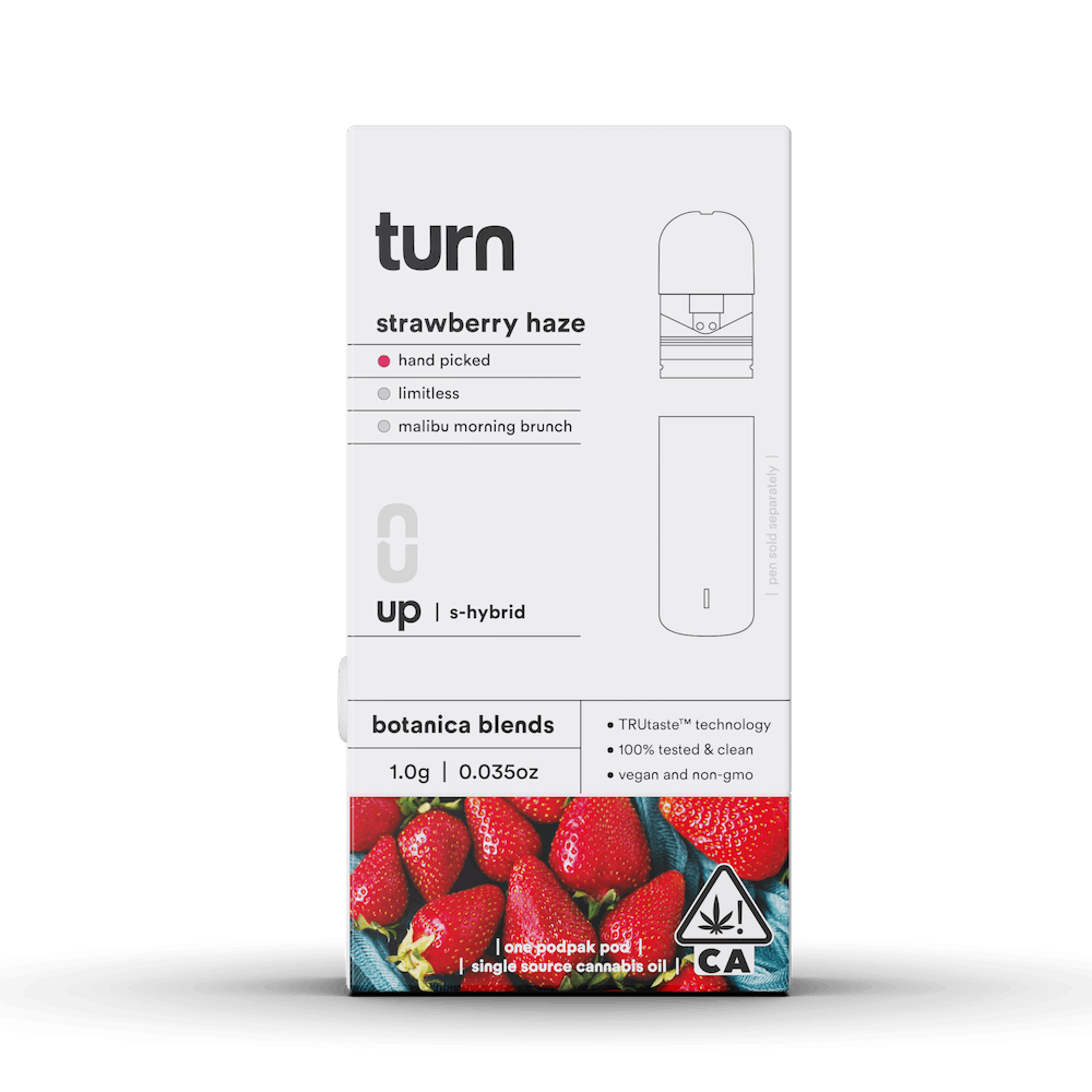 Strawberry haze (s-hybrid) / botanica blends / 1g pod - Turn -  - $25.21 - Vapes