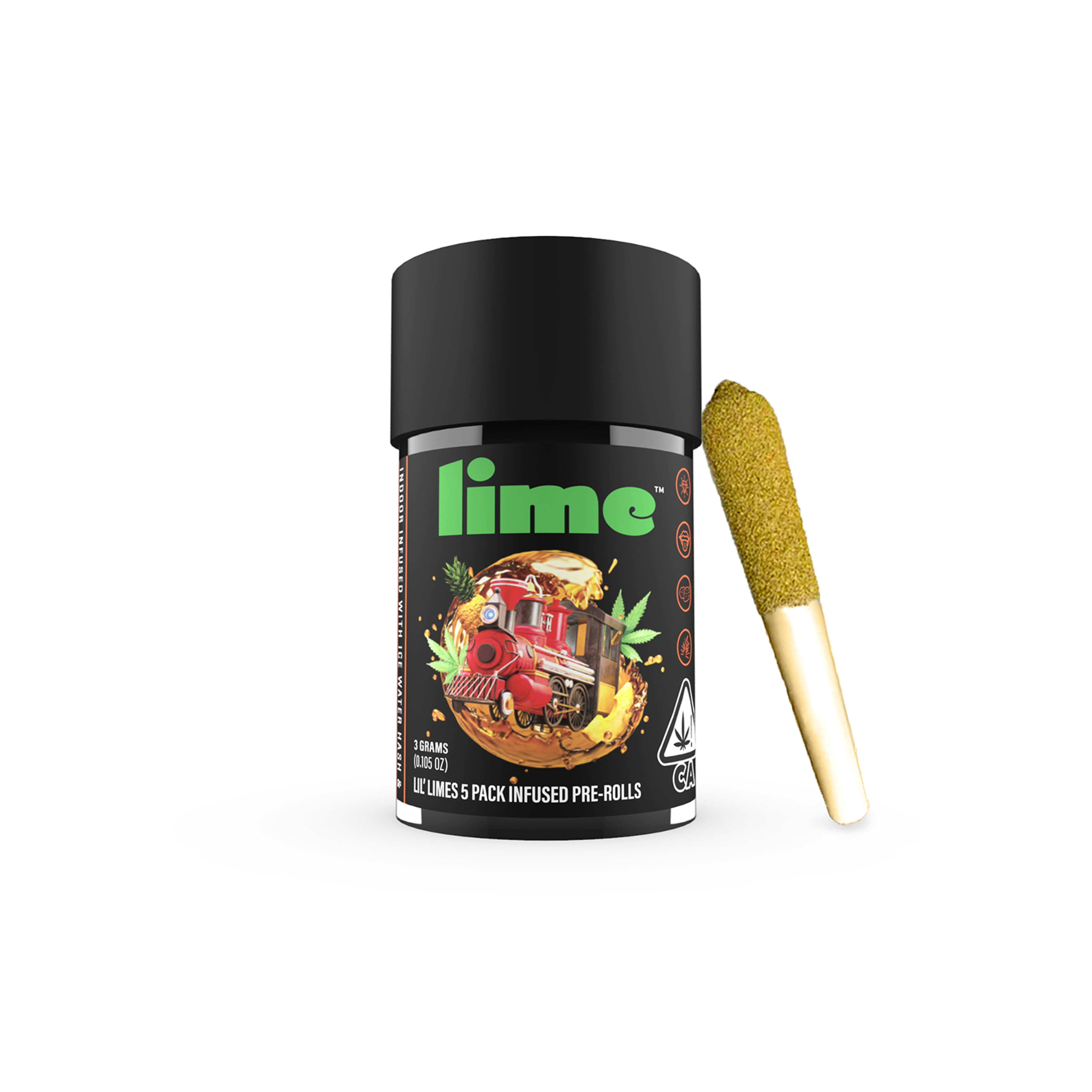 Pineapple Express - Lil' Limes 5pk Pre Rolls *B2G1 EVERYDAY* - Lime - Pineapple Express (S) - $29 - Pre-Rolls