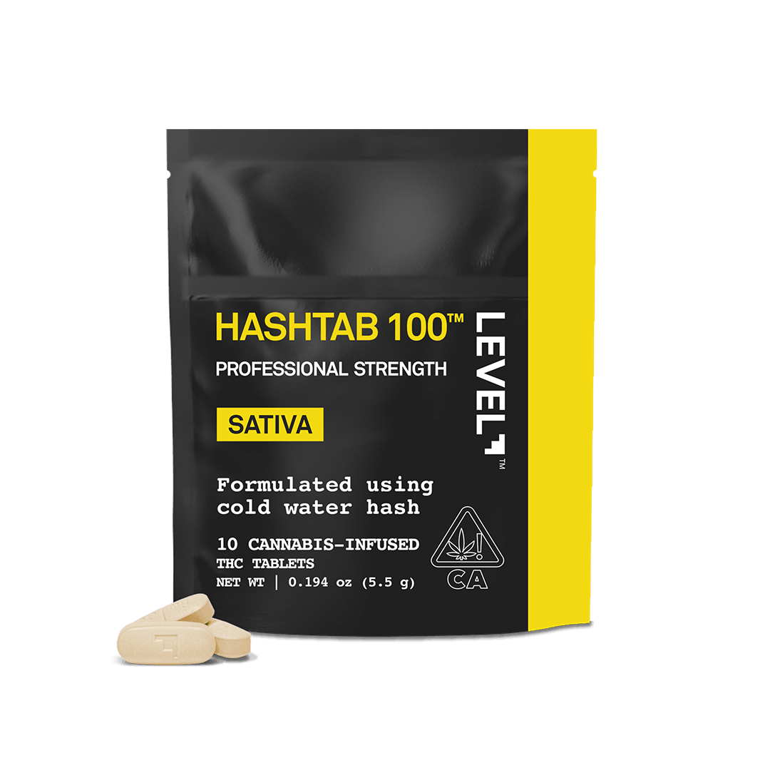 Sativa Hashtab 100™ - Level - 5.5g (10-Pack) - $89.99 - Capsules & Tablets