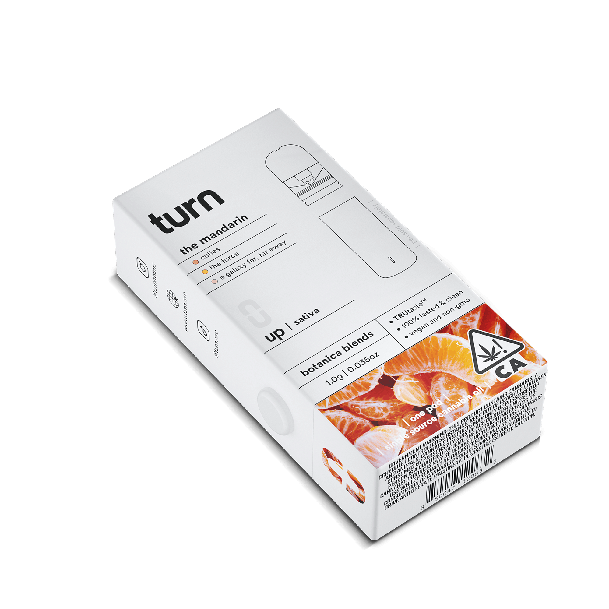 The Mandarin 1g pod - Turn -  - $25.21 - Vapes