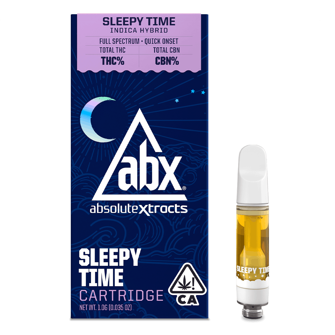 Absolute Xtracts: Sleepy Time CBN Vape Cartridge - 1g - Absolute Xtracts (ABX) -  - $65 - Standard Cartridges