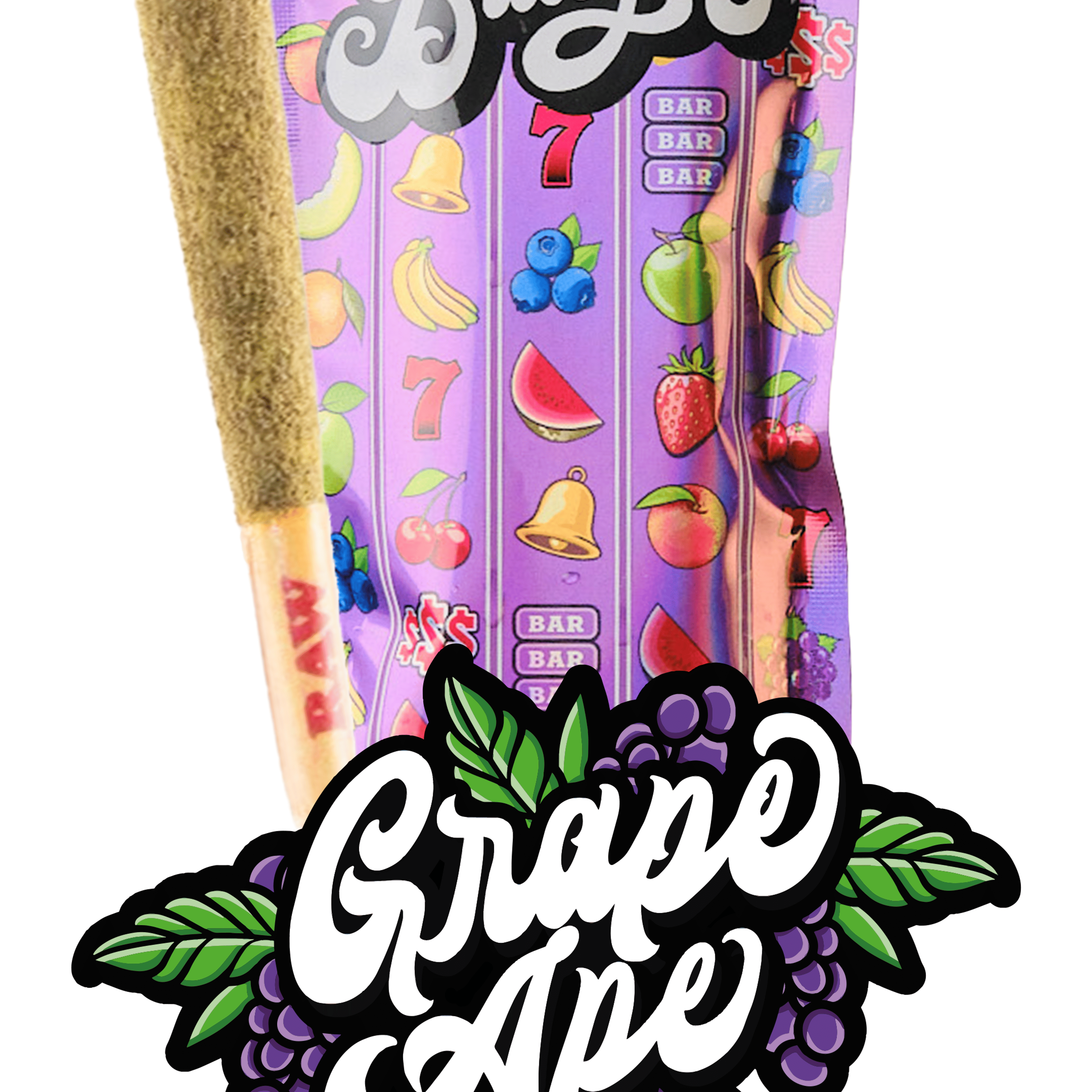 Grape Ape - 1.2g Infused Preroll - Bangers - 1.2g Infused Preroll Indica - $12 - Infused Preroll