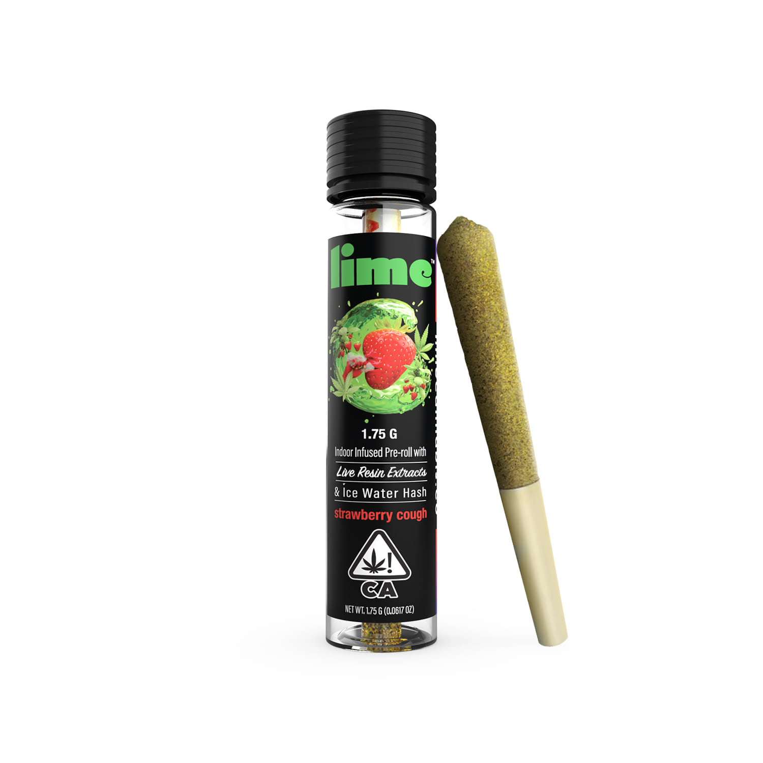 Lime — Strawberry Cough
