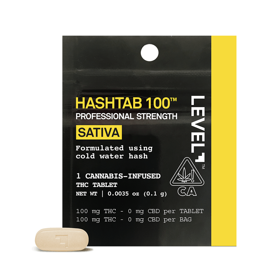 Sativa Hashtab Single 100mg - Level -  - $10 - Edibles