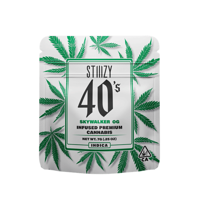 STIIIZY 40's 7g Infused Flowers - Skywalker OG
