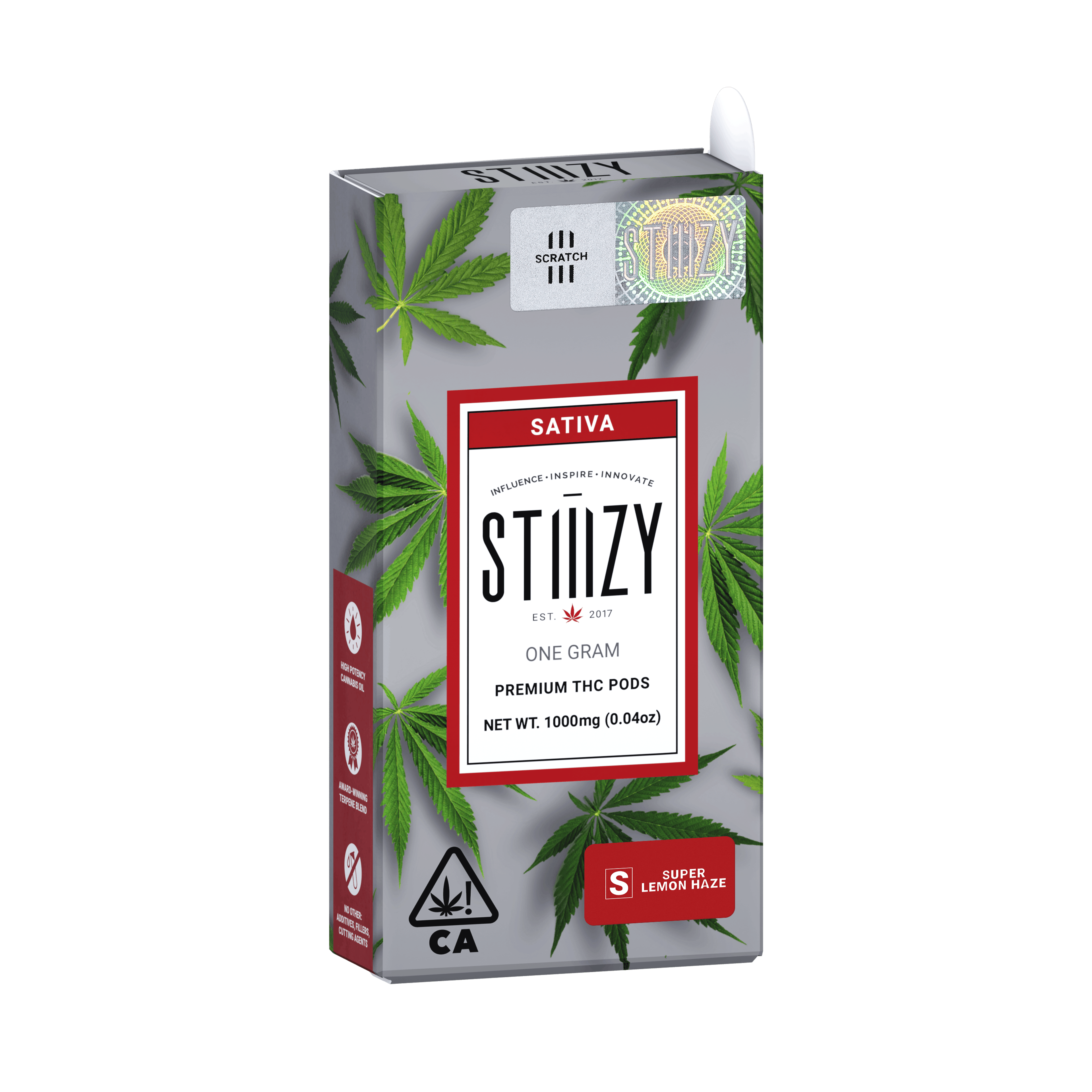 Super Lemon Haze | Premium THC Pod - 1g - STIIIZY - - $28 - Cartridges / Pods