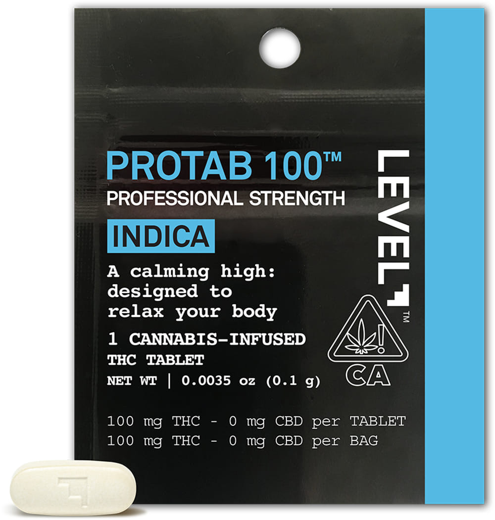Protab 100 Indica - Level - for 100mg - $5 - Capsules