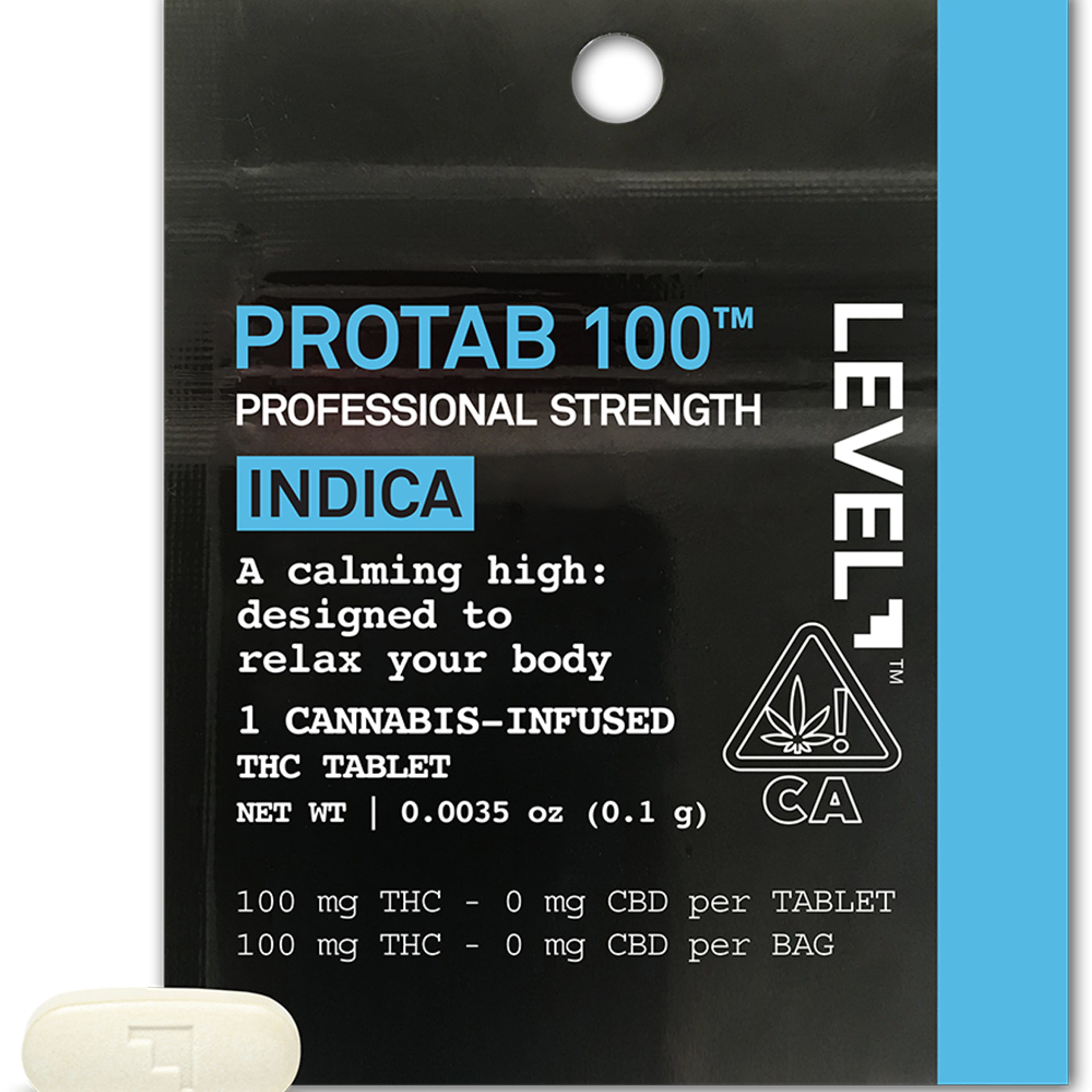 Protab 100 Indica - Level - for 100mg - $5 - Capsules