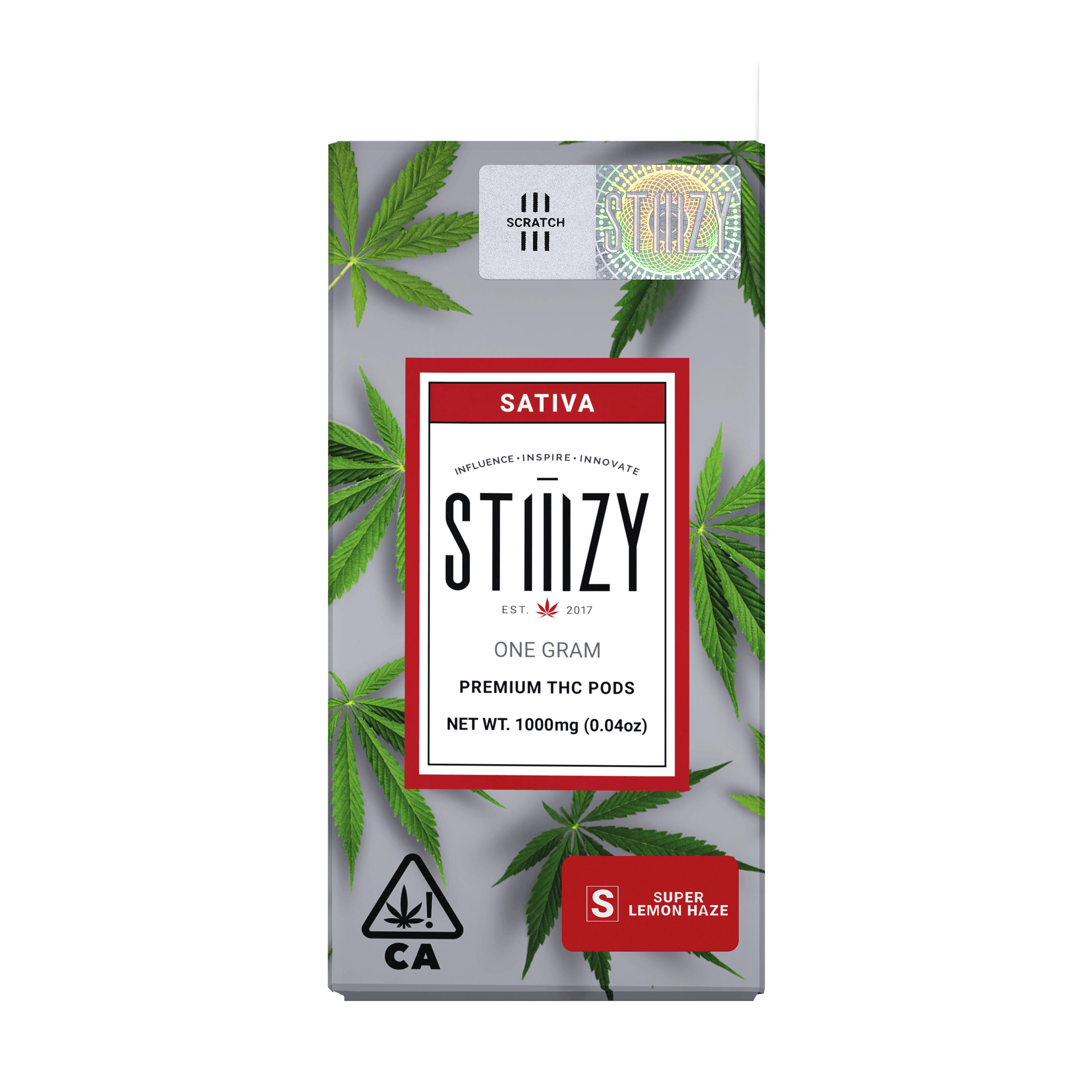 Super Lemon Haze | Premium THC Pod - 1g - STIIIZY - - $28 - Cartridges / Pods