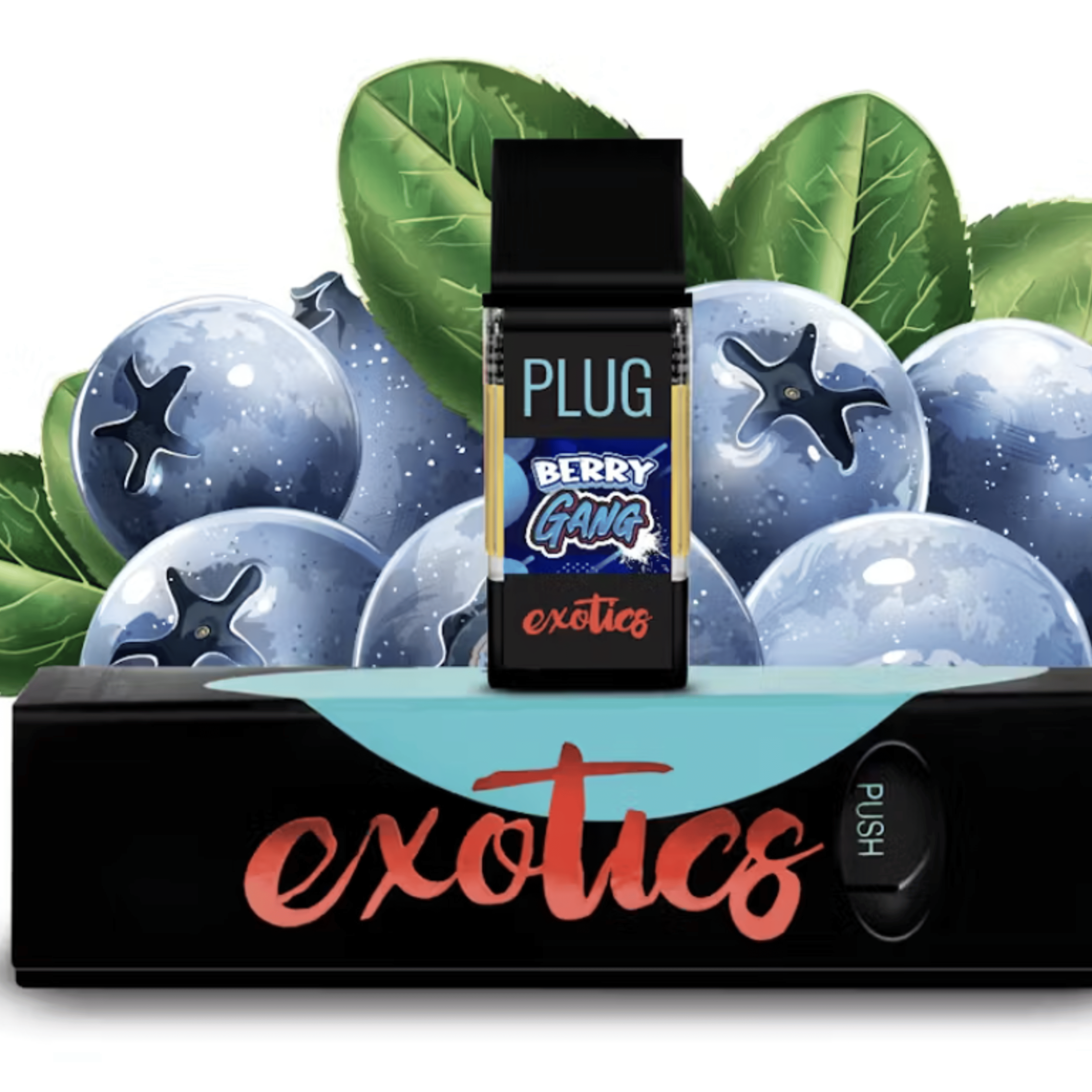 EXOTICS: Berry Gang 1G Pod - PLUGplay - - $24.75 - Cartridges