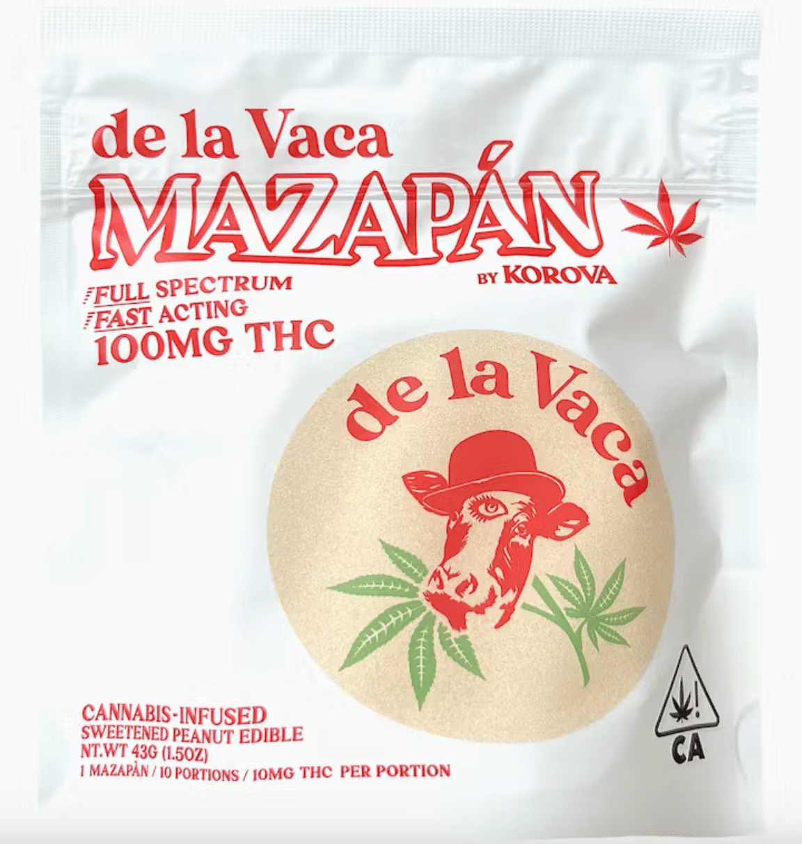 Korova: De LA Vaca Mazapan Single Cookie