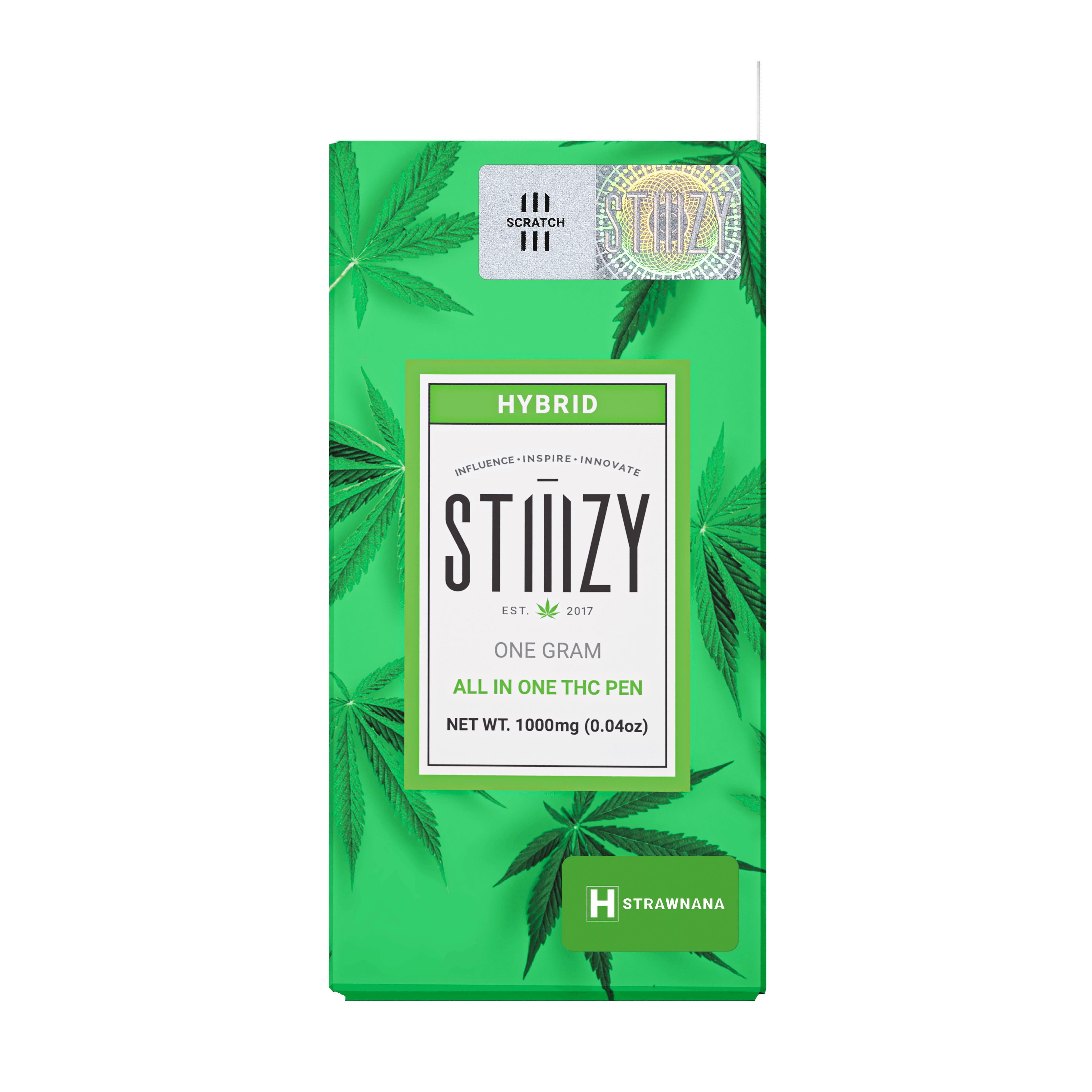 All In One Disposable: Strawnana - 1g - STIIIZY - STIIIZY - - $31.50 - Disposables