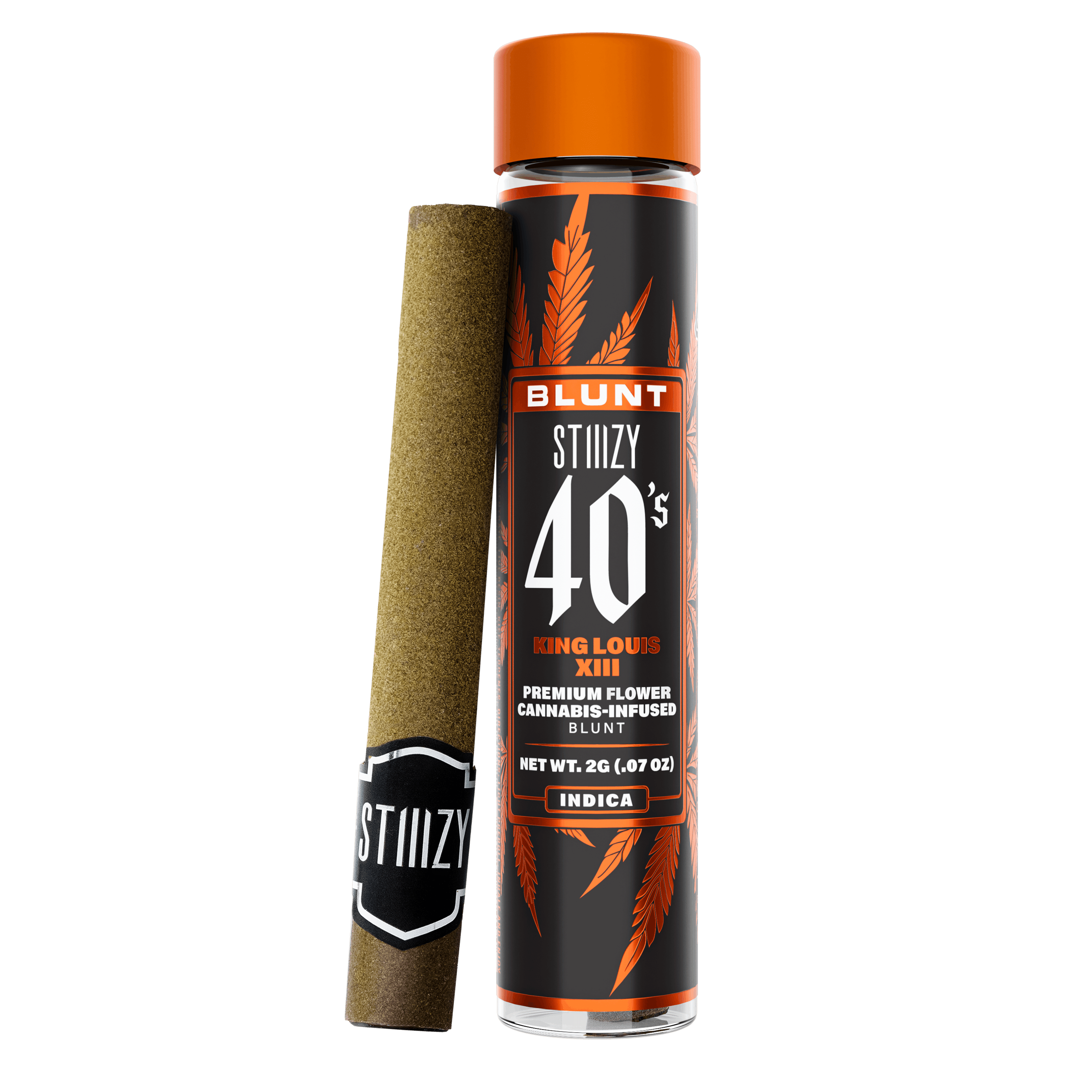 King Louis XIII - 40's Blunt - STIIIZY - 2g (Single) - $33.99 - Infused Pre-Rolls