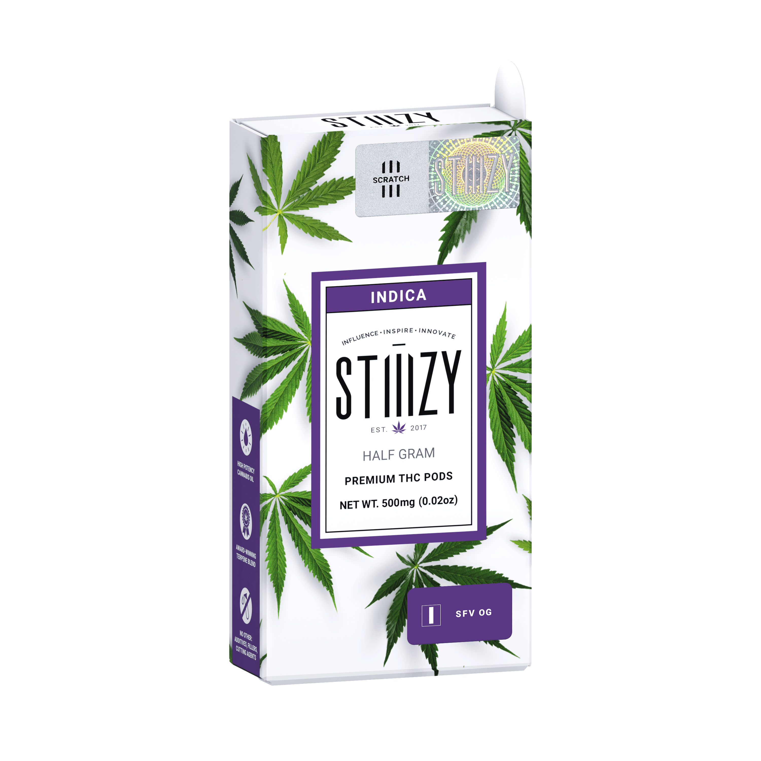 SFV OG - Premium Pod - STIIIZY - Half Gram - $11.99 - Pods (STIIIZY + PlugPlay + PAX + Left Coast)