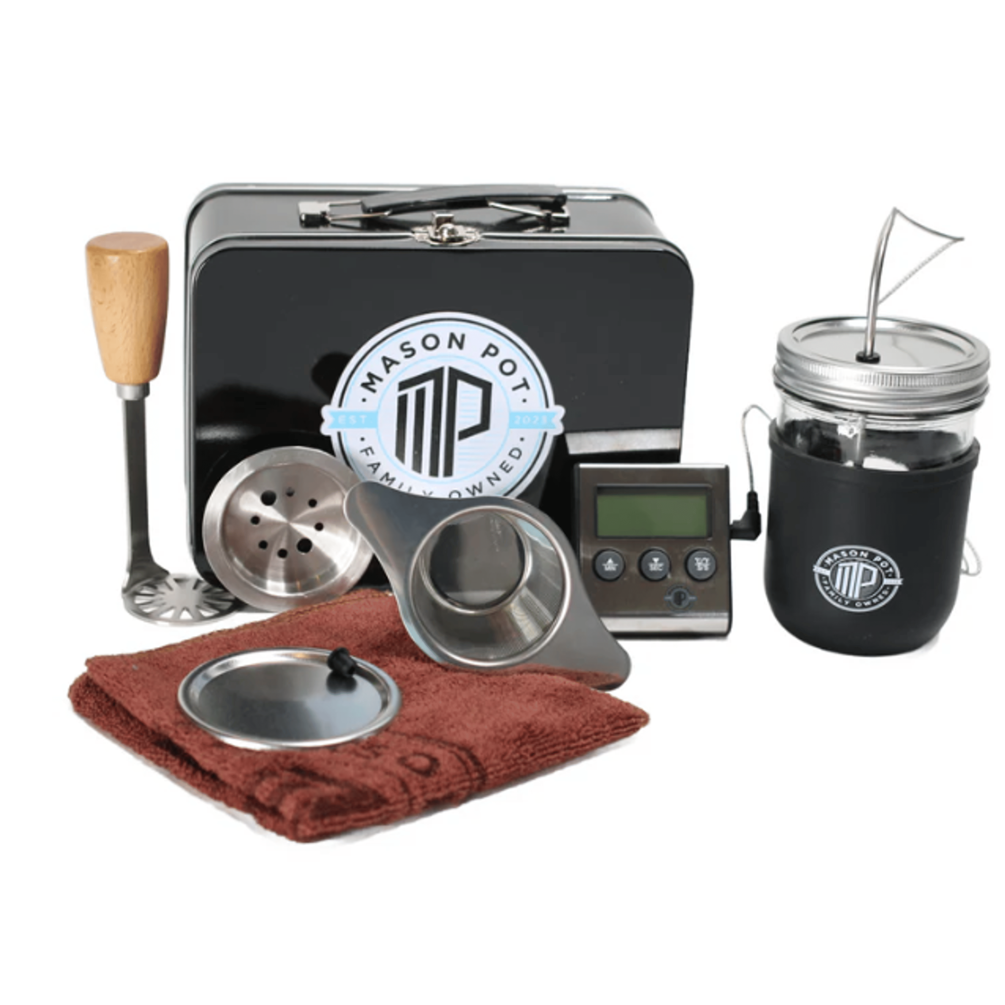 Mason Pot Herbal Oil & Butter Infuser & Decarboxylation Kit - Mason Pot - - $99.99 - Accessories