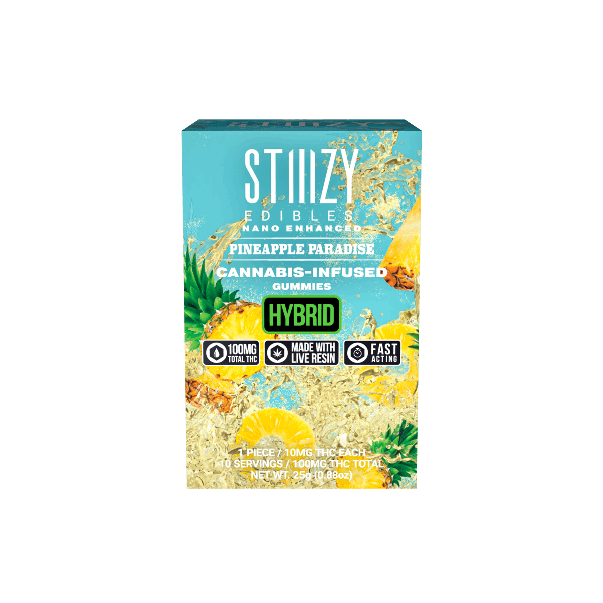 Tropical Pineapple Paradise - Gummies - STIIIZY - 10 Gummies - $13.99 - Edibles