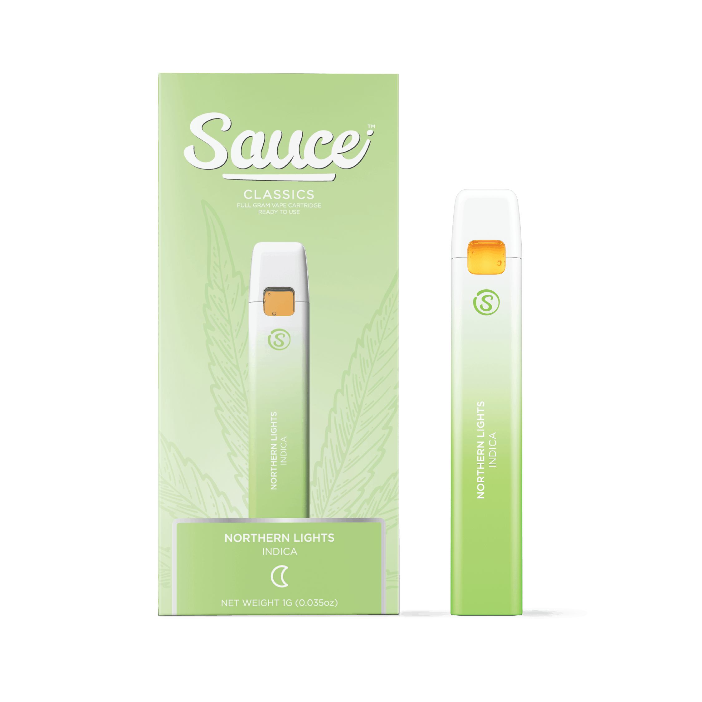 Northern Lights - Distillate Classics - Disposable - Sauce Essentials - One Gram - $25.99 - Disposable Vape (All-In-One, Battery Built-In)