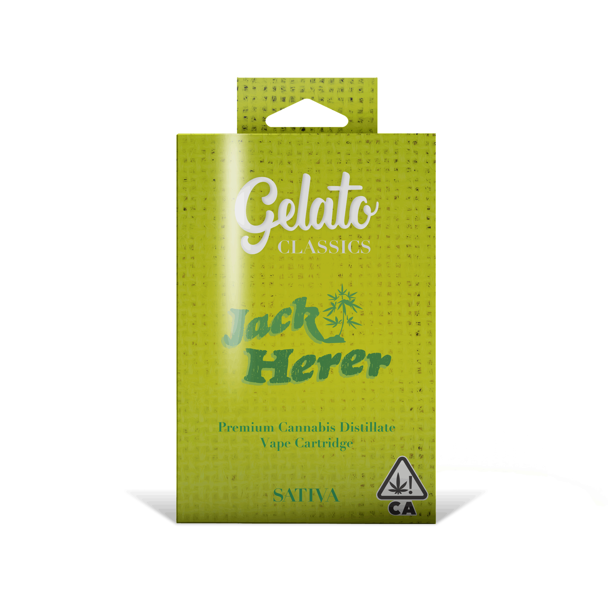 Gelato: Jack Herer 1g Classics Cart - Gelato -  - $32 - Standard Cartridges