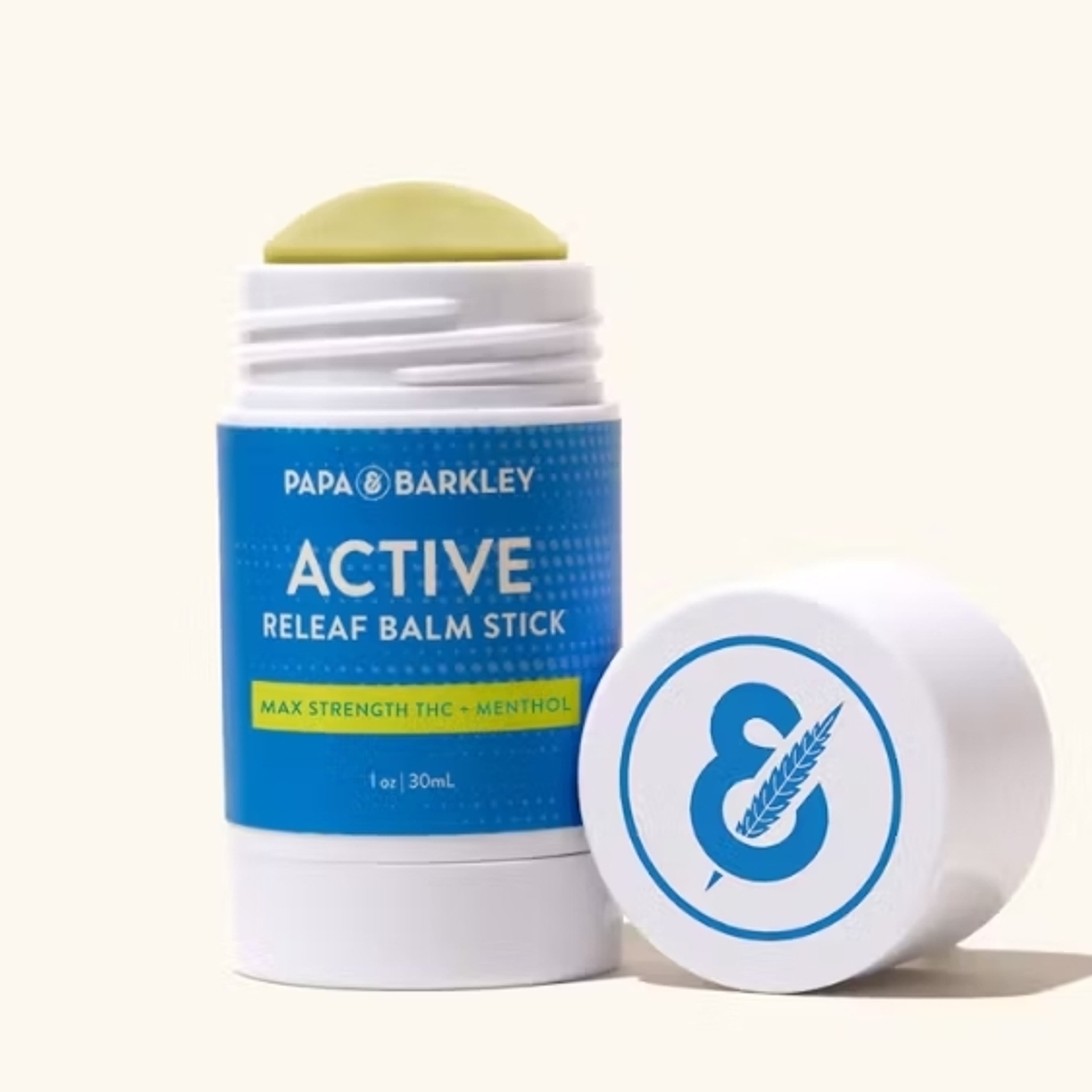 P&B: 30mL Balm Stick: THC: Releaf with methanol - Papa Barkley - - $60.99 - Topicals