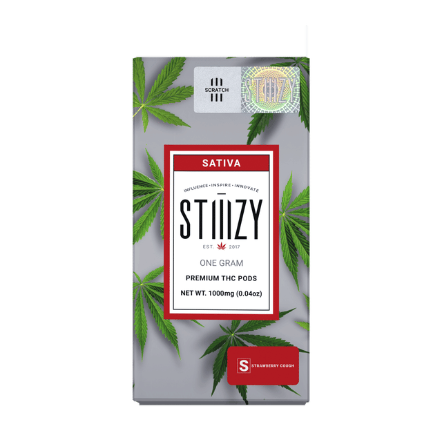 STIIIZY 1g Vape Pods - Strawberry Cough