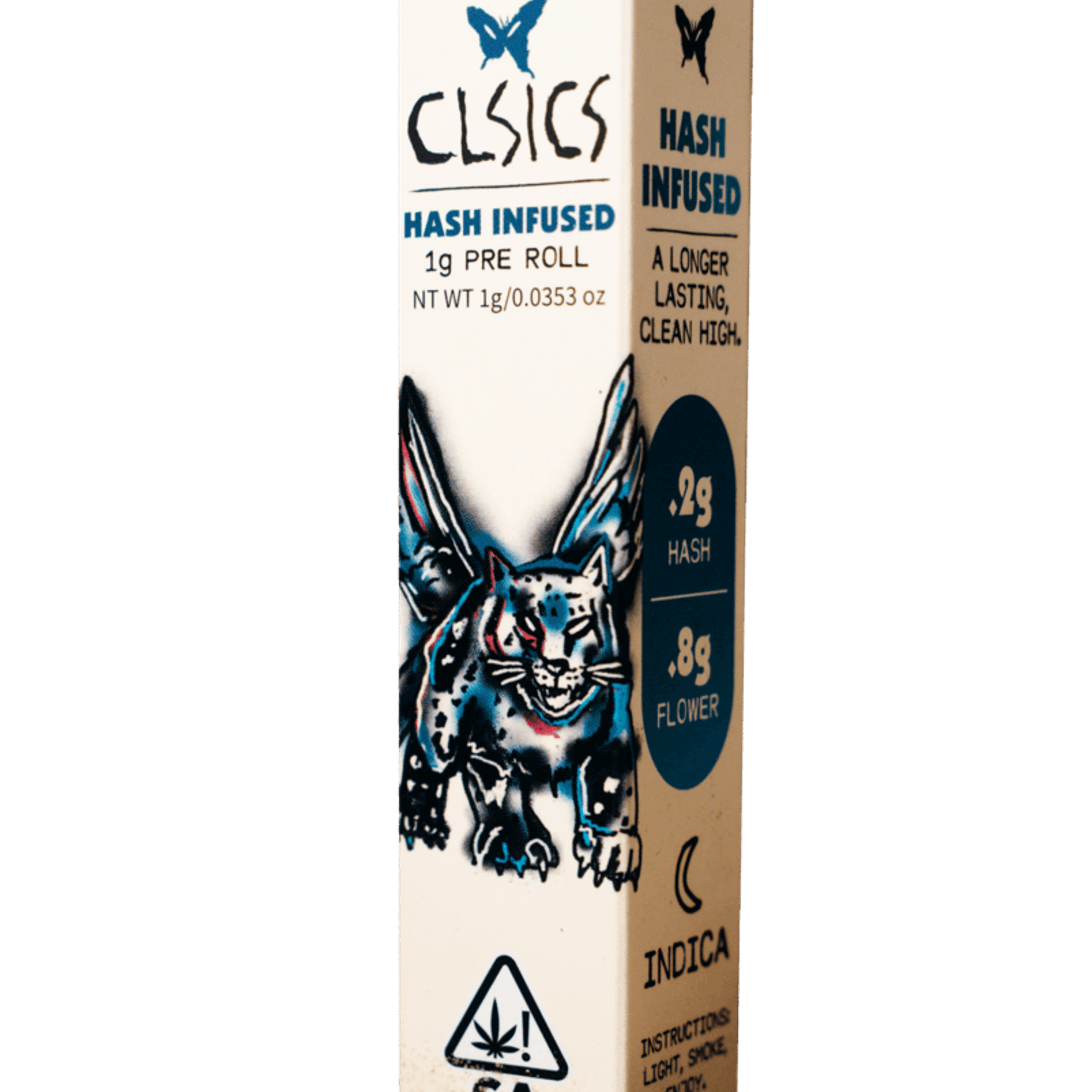 Deep Purple Hash Preroll 1g - CLSICS - - $12 - Pre-Rolls