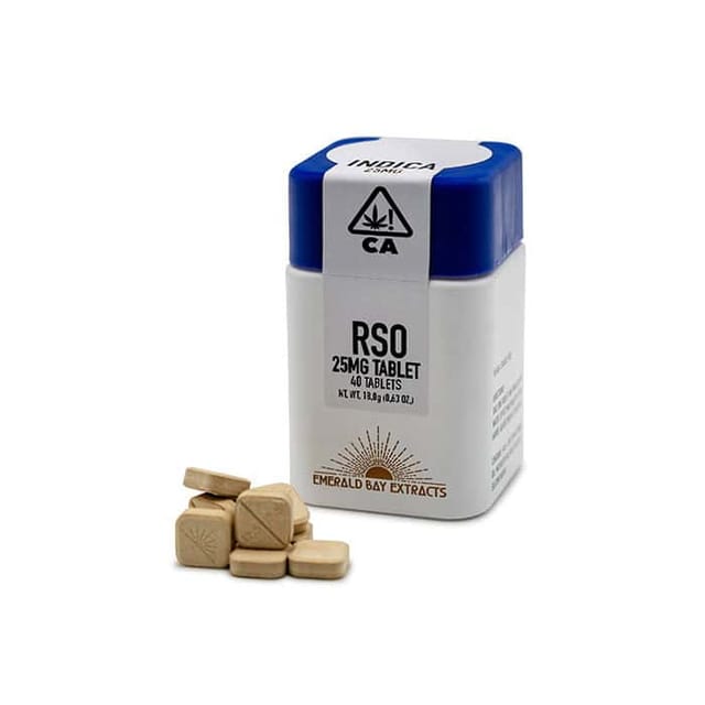 Emerald Bay Extracts: Ice Cream Cake RSO Tablets
