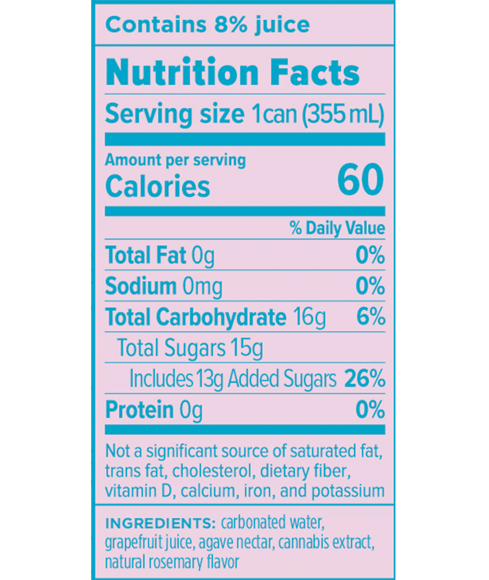 Hi Boys Grapefruit Rosemary 4pk - CANN -  - $30.99 - Edible