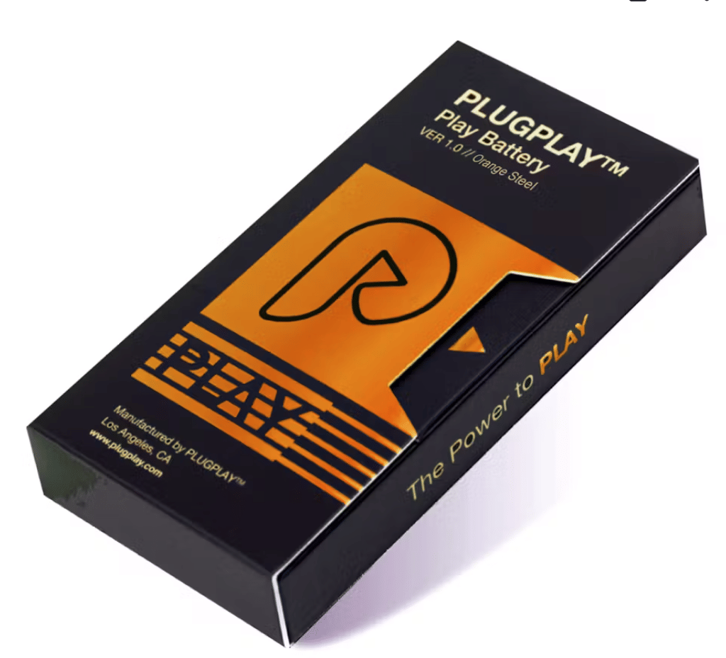 Orange Steel Battery - PLUGplay -  - $20.62 - Accessories