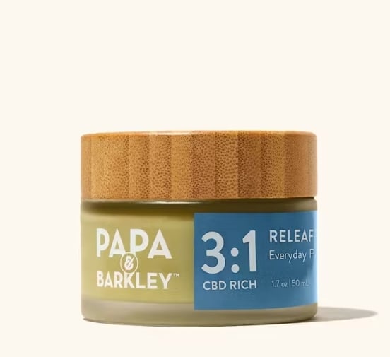 P&B: 15mL Balm: 3:1 CBD/THC: Releaf