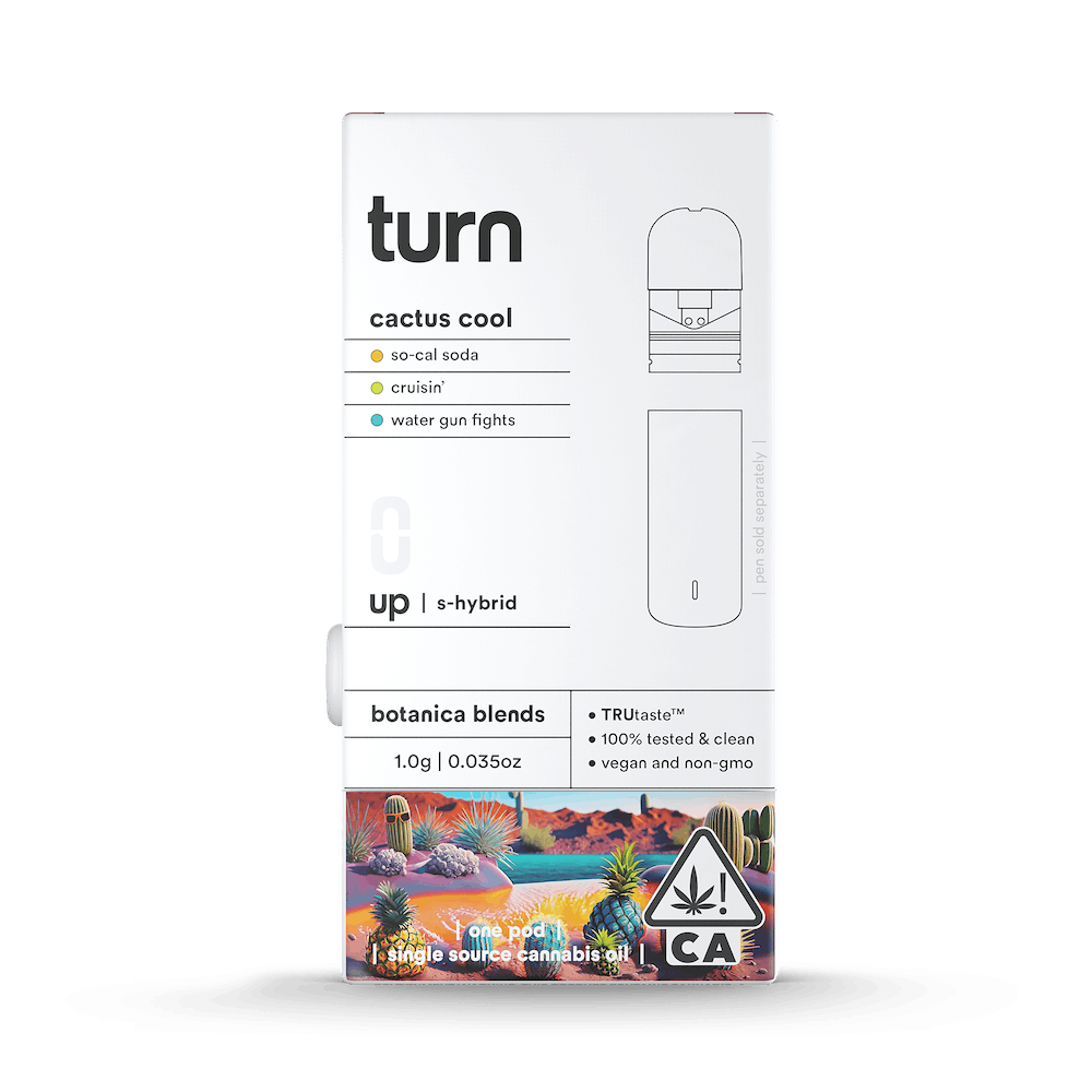 cactus cool | botanica blends | up | 1g pod - Turn -  - $25.21 - Vapes