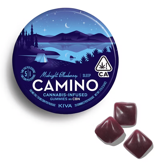 Midnight Blueberry "Sleep" CBN Gummies