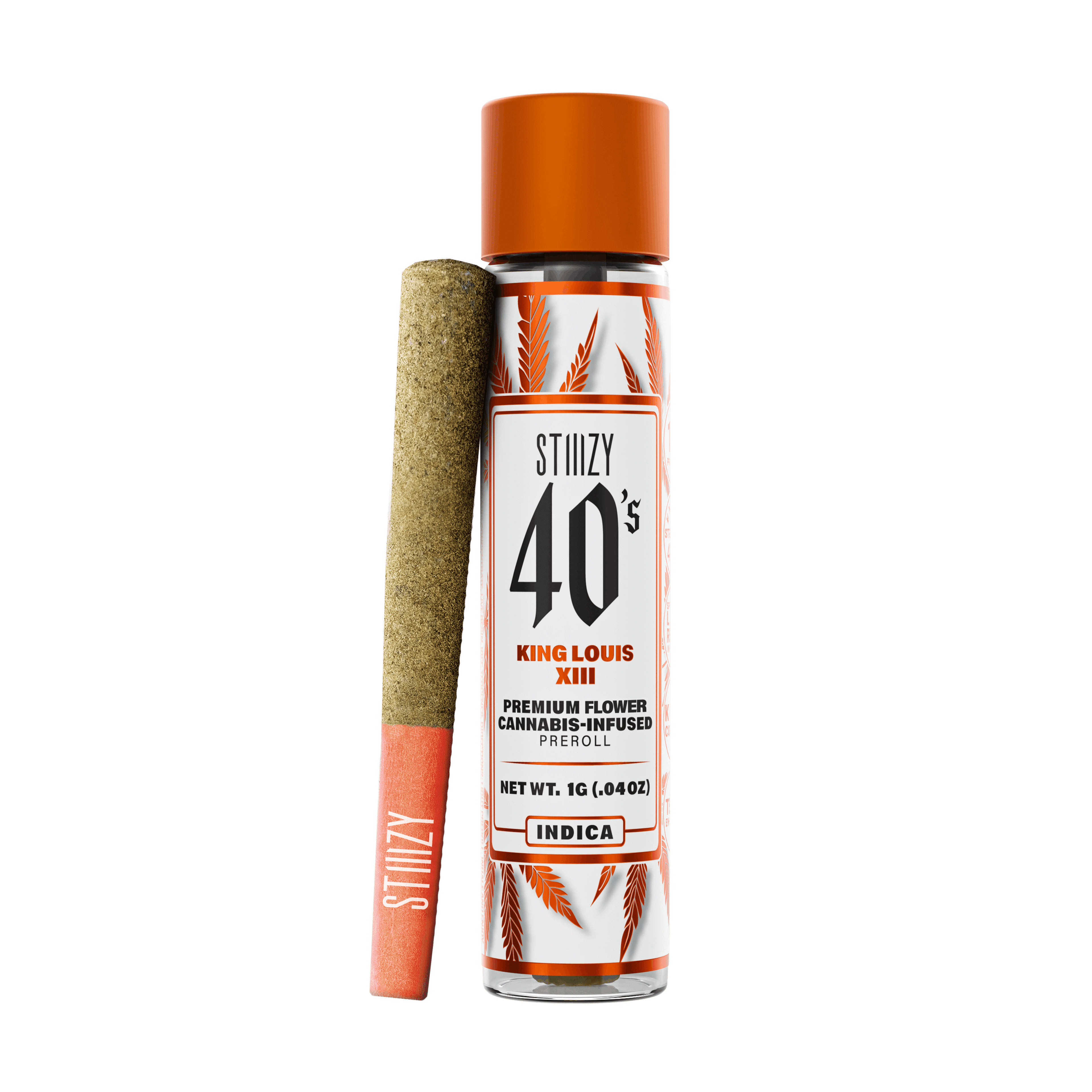 40's: Infused Preroll King Loui - 1g - STIIIZY - - $16 - Infused Pre-Rolls