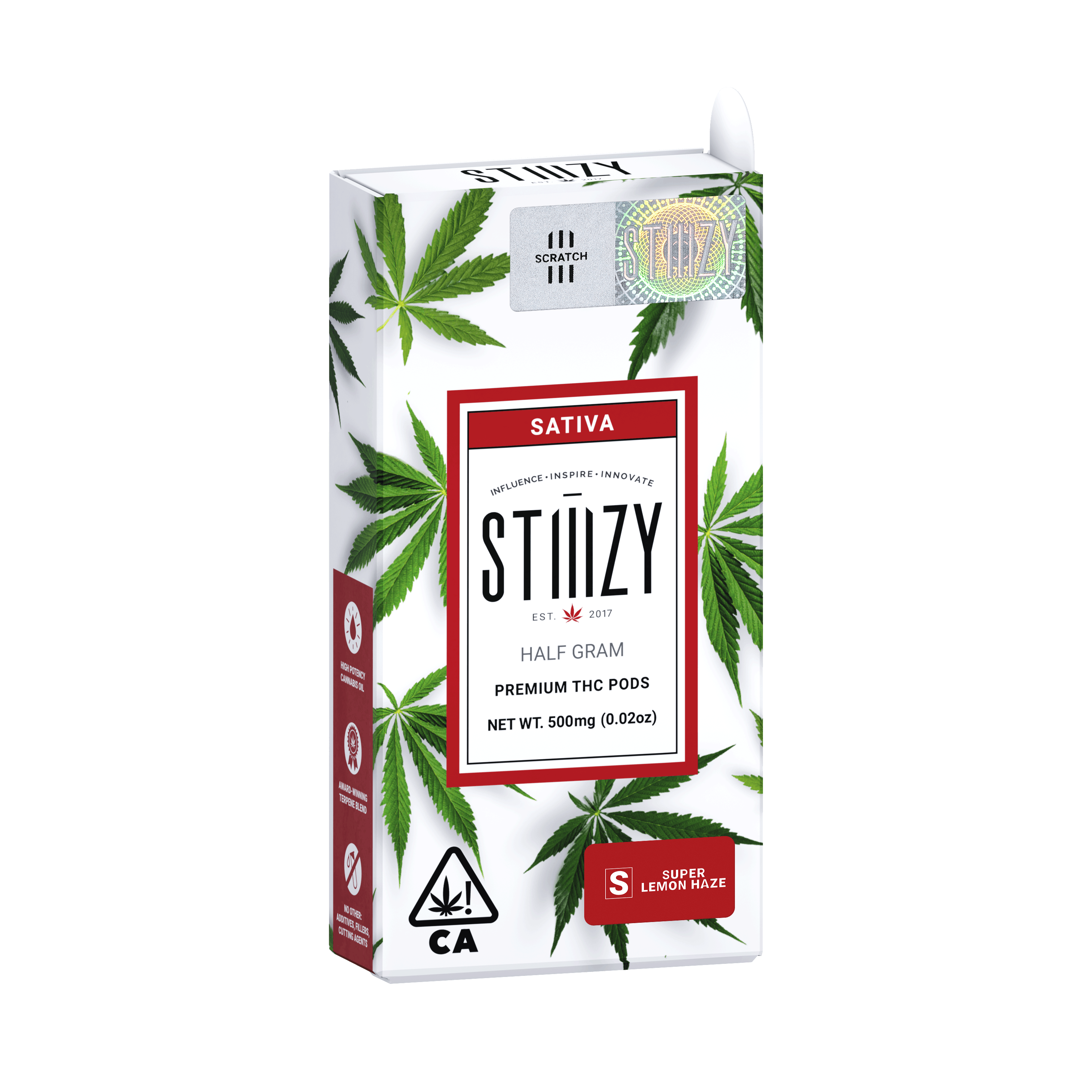 Super Lemon Haze Pod .5g - STIIIZY -  - $16.25 - Cartridges