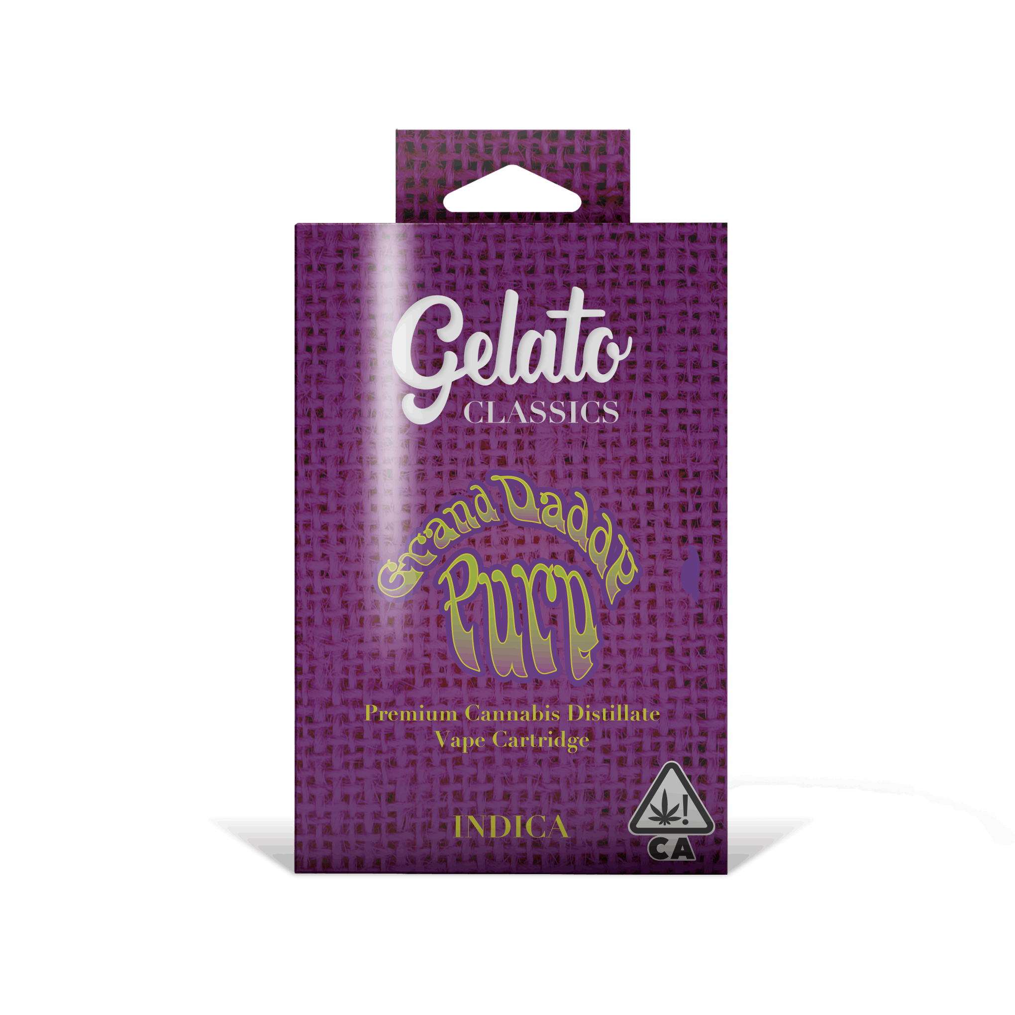 Gelato: Grand Daddy Purp - 1g Classics Cart - Gelato -  - $32 - Standard Cartridges