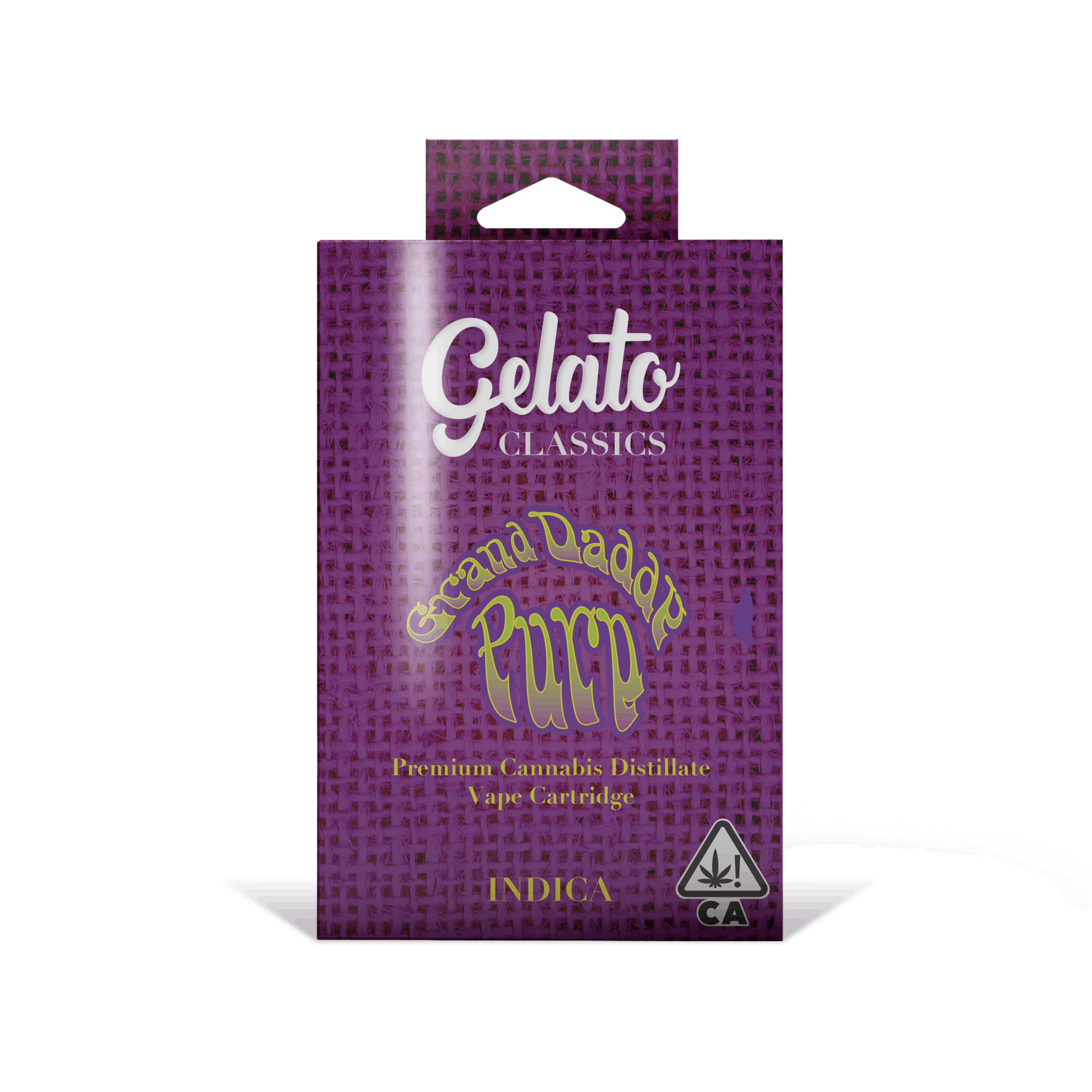 Gelato: Grand Daddy Purp - 1g Classics Cart - Gelato - - $32 - Standard Cartridges