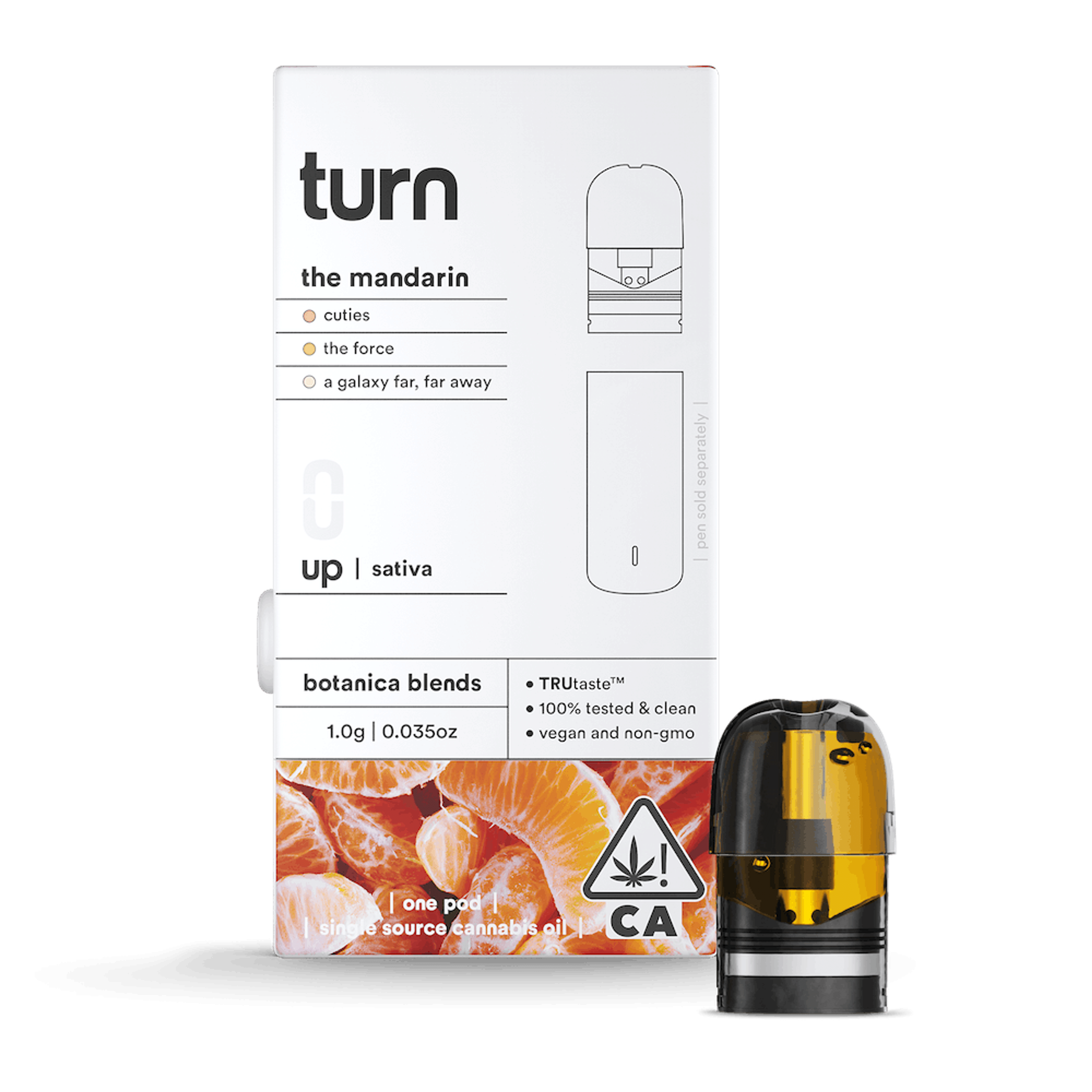 The Mandarin 1g pod - Turn - - $25.21 - Vapes