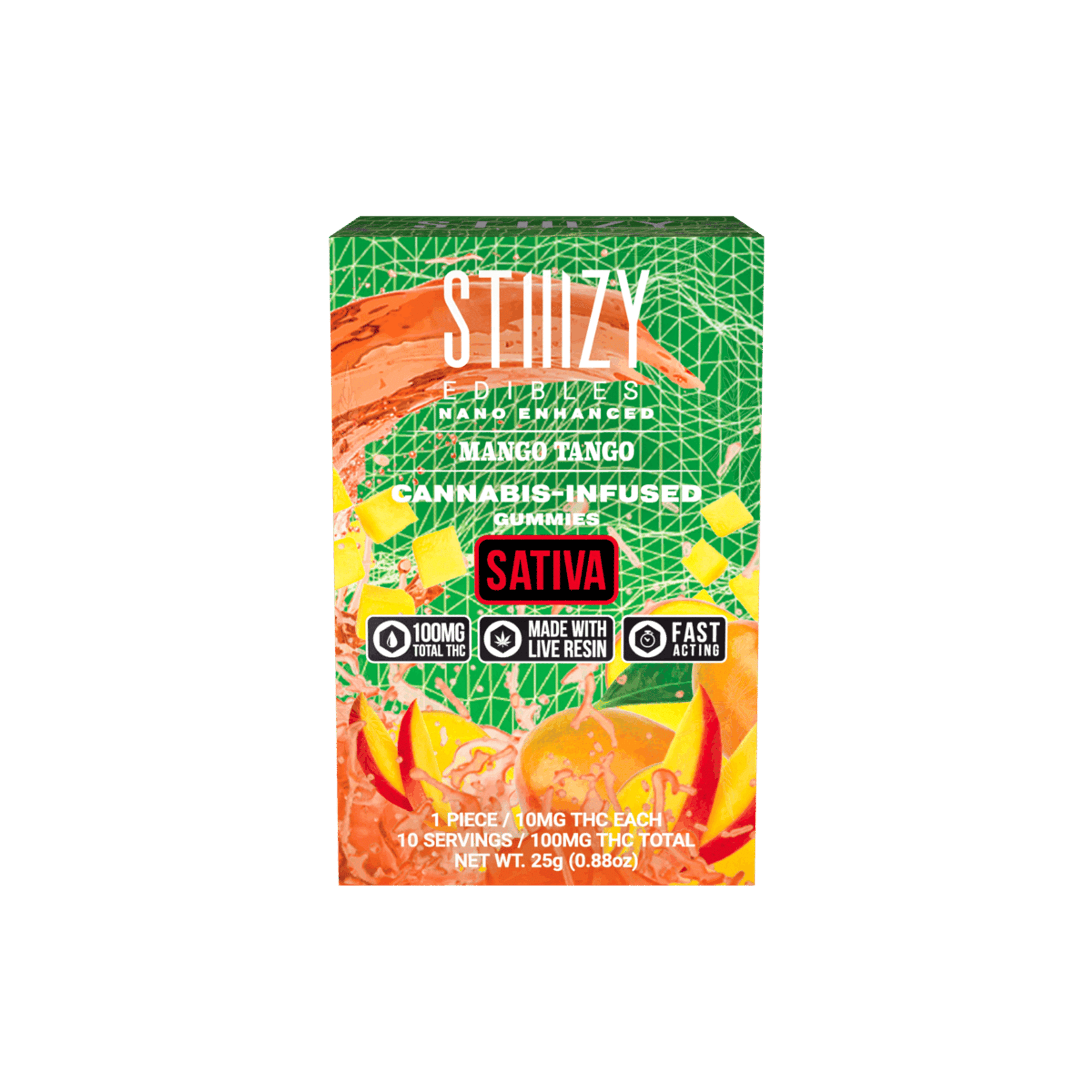 Tropical Mango Tango - Gummies - STIIIZY - 10 Gummies - $13.99 - Edibles