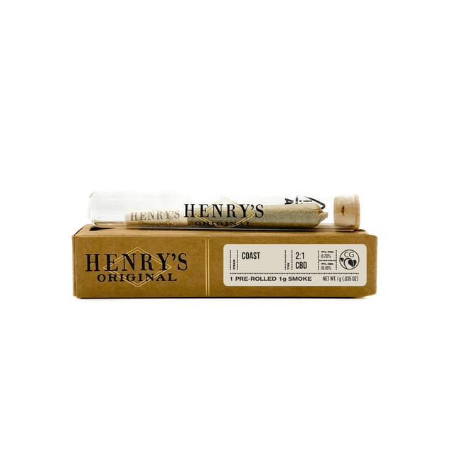 Coast 2:1 1g Single Pre-Roll
