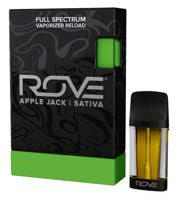 Apple Jack Melted Diamond Live Resin Vaporizer 1.0g Reload