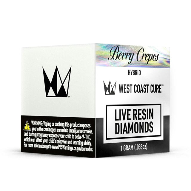 Berry Crepes Live Resin Diamonds