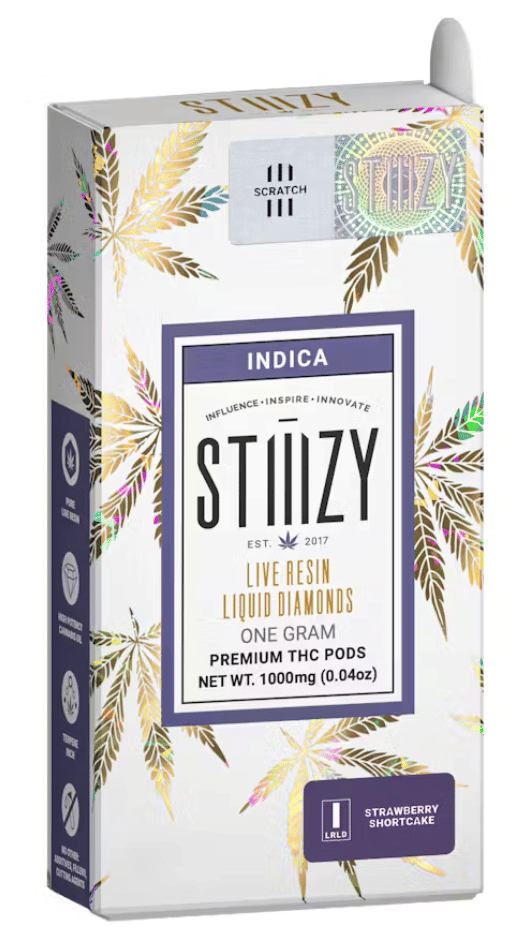 Strawberry Shortcake 1G LQD Pod - STIIIZY -  - $22.50 - Cartridges