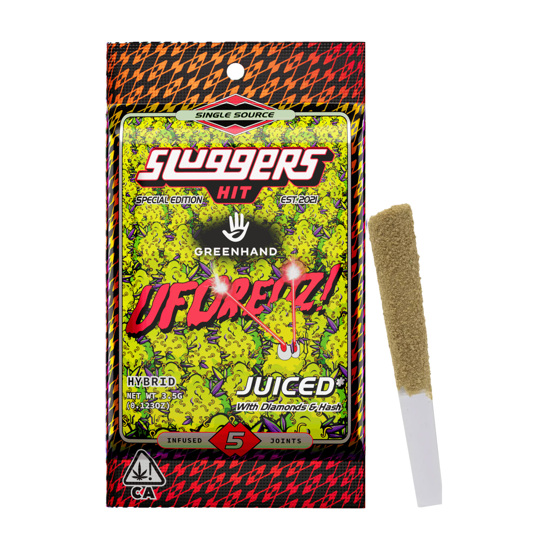 UFOreoz (H) 5pk - Sluggers - UFOreoz (H) - $40 - Prerolls