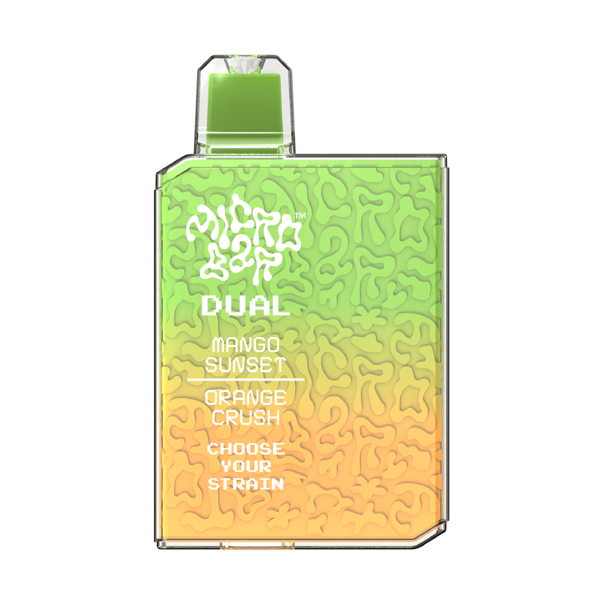 MicroBar — Dual Mango Sunset / Orange Crush