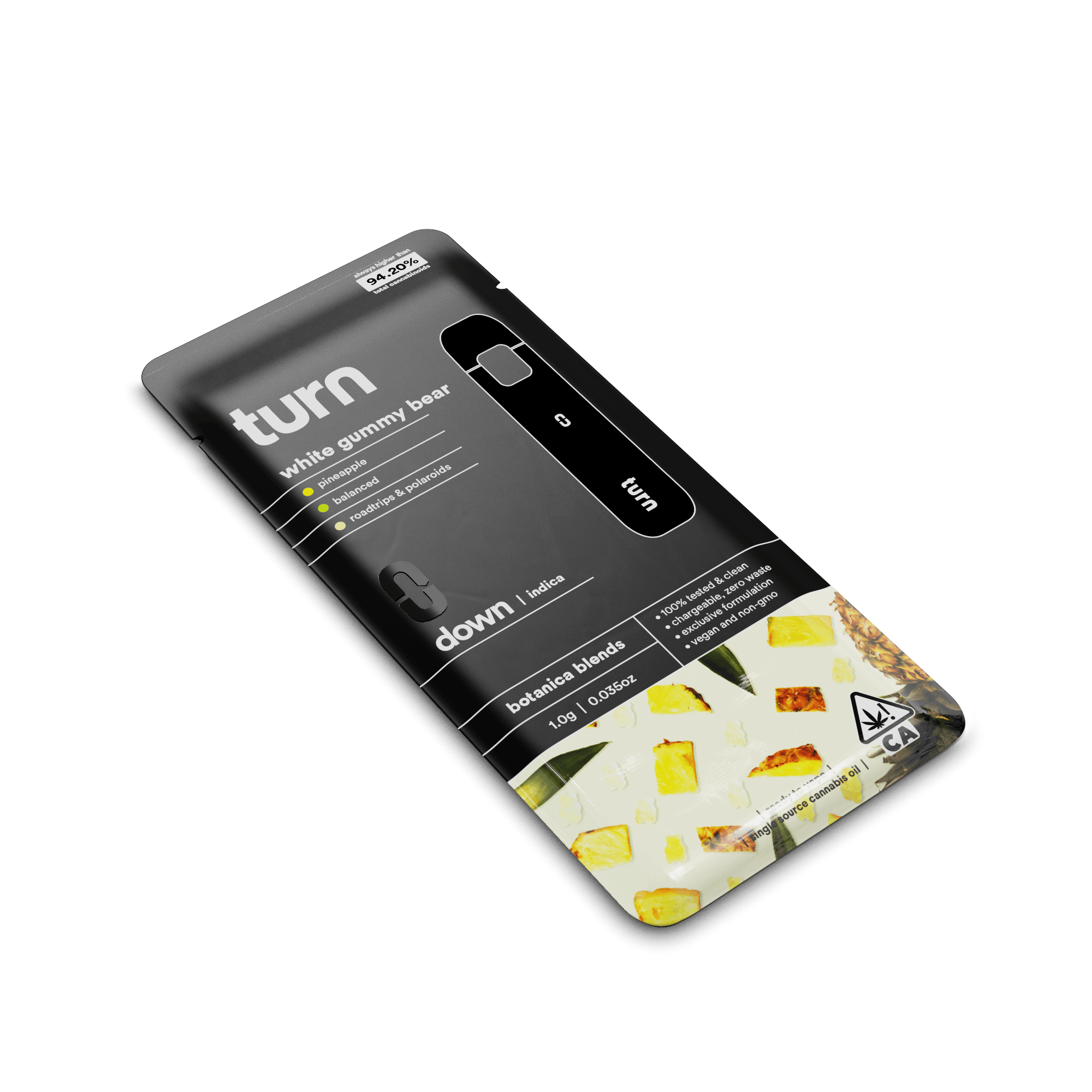 White Gummy Bear - 1G All-In-One - Turn - White Gummy Bear AIO (I) - $29 - Cartridges