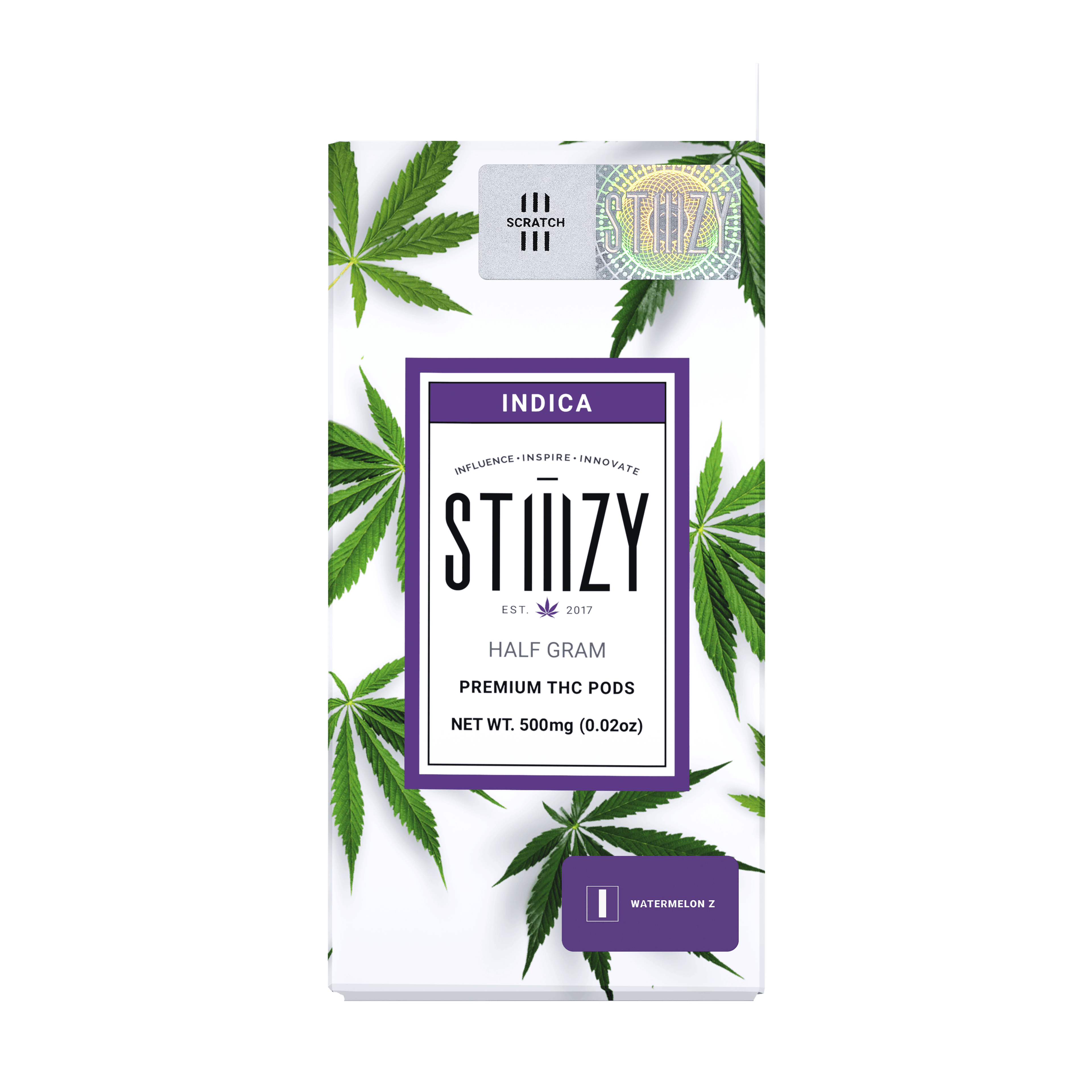 Watermelon Z - Premium Pod - STIIIZY - Half Gram - $12.99 - Pods (STIIIZY + PlugPlay + PAX + Left Coast)