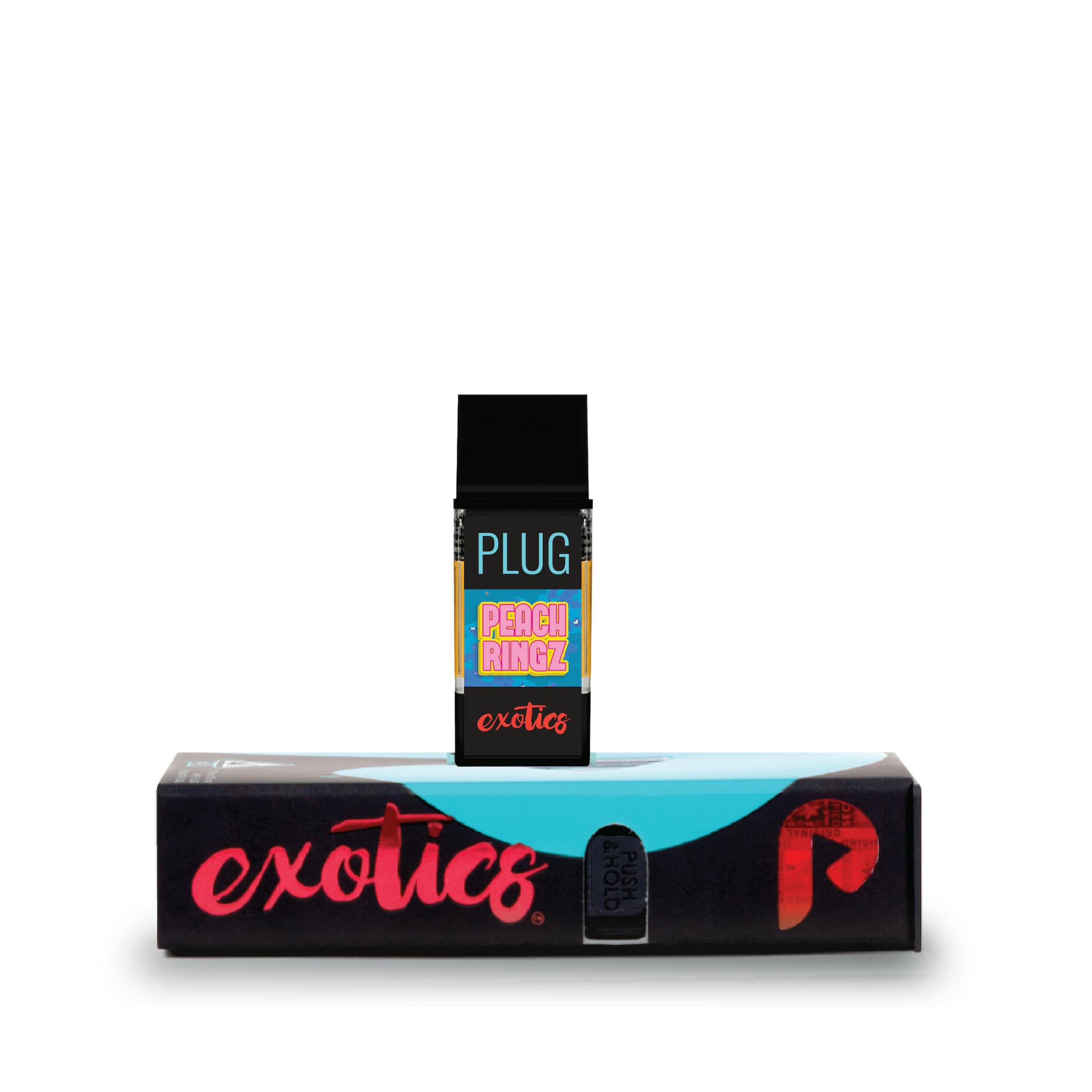 EXOTICS: Peach Ringz - Pod - PLUGplay - One Gram - $38.99 - Pods (STIIIZY + PlugPlay + PAX + Left Coast)