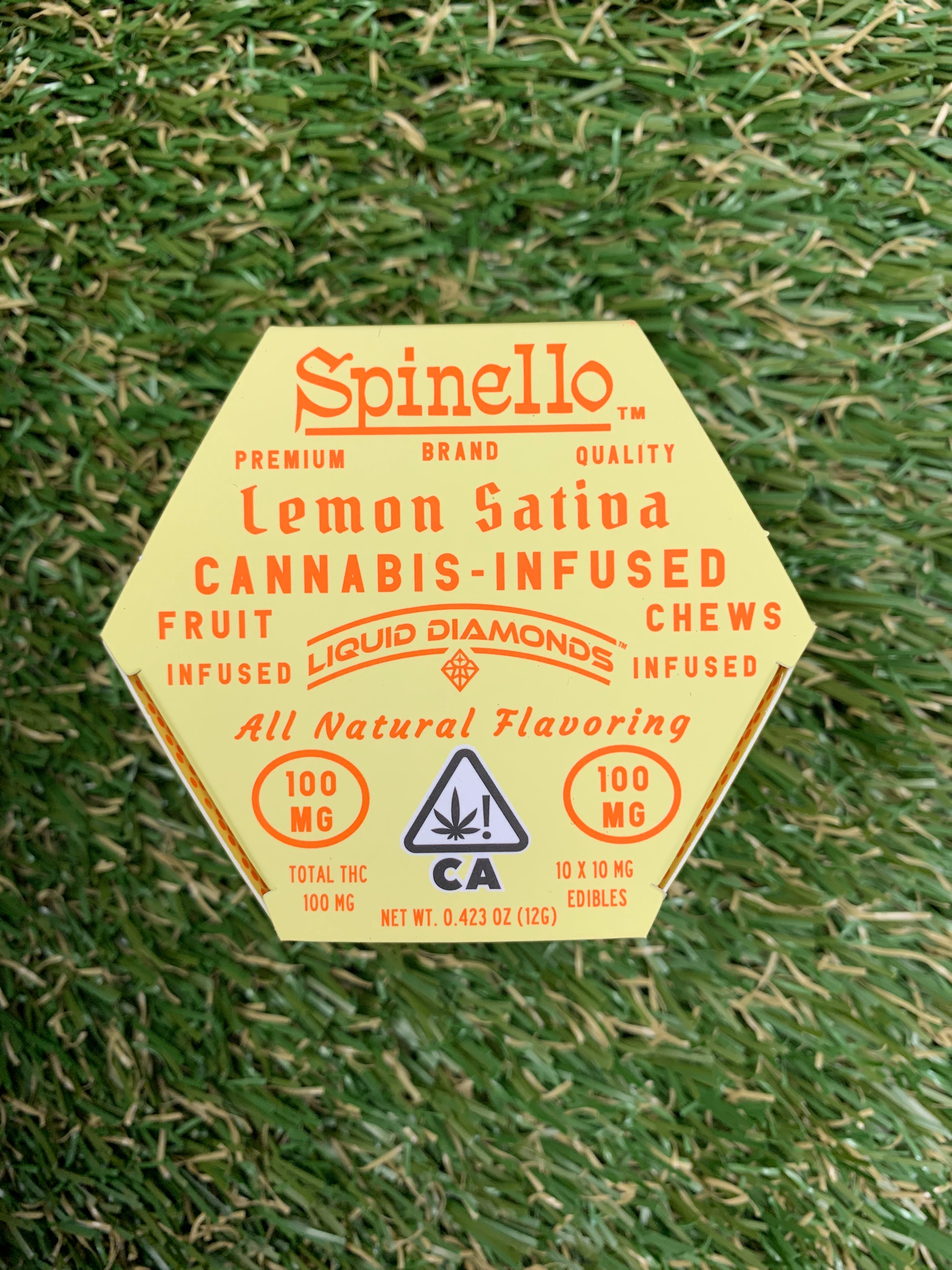 LEMON SATIVA 10MG 10PK - SPINELLO -  - $12.90 - Edible (weight - each)