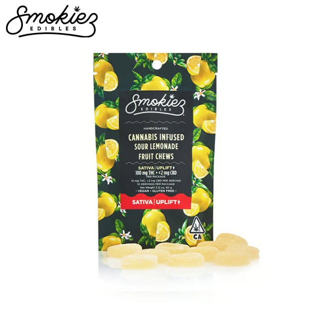 Smokiez — Sour Lemonade Fruit Chews - *b2g1 Everyday*