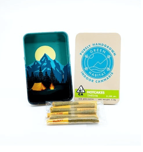 Hotcakes Indica Preroll Pack (3g) Indoor Flower