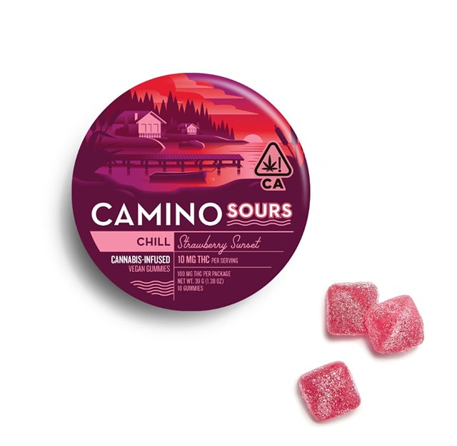 STRAWBERRY SUNSET GUMMIES | CHILL | KIVA CAMINO SOURS